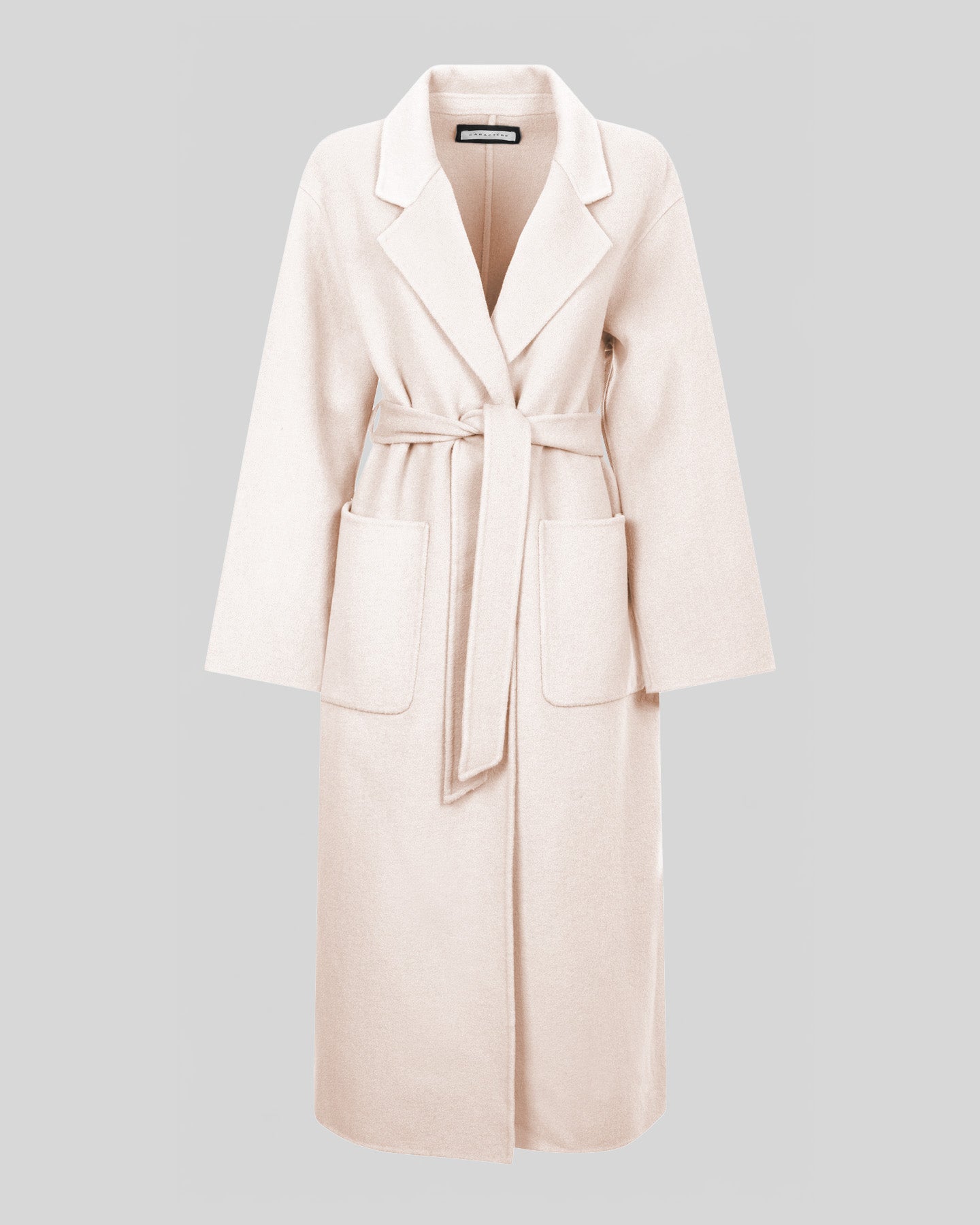 Cappotto lungo con tasche