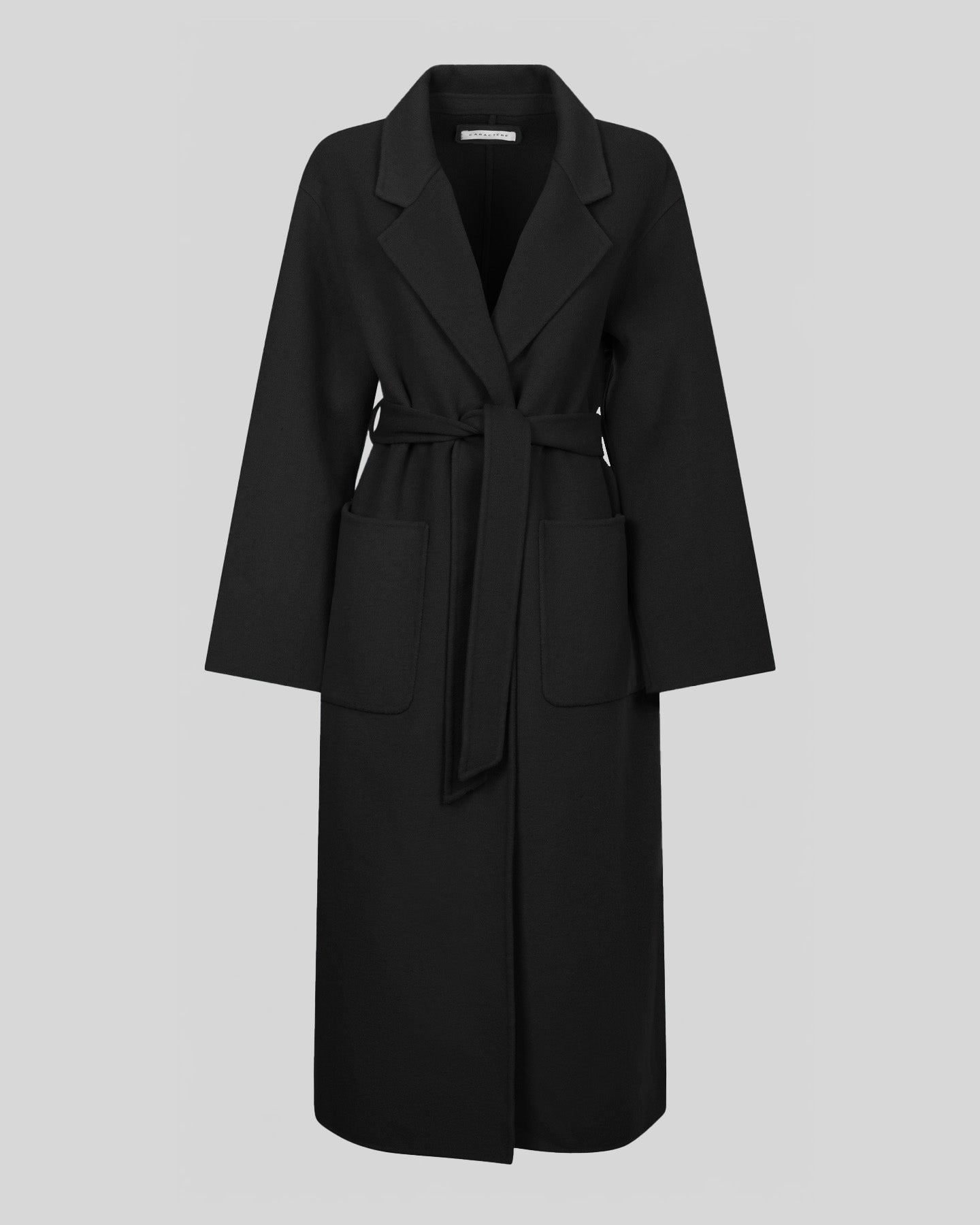 Cappotto lungo con tasche