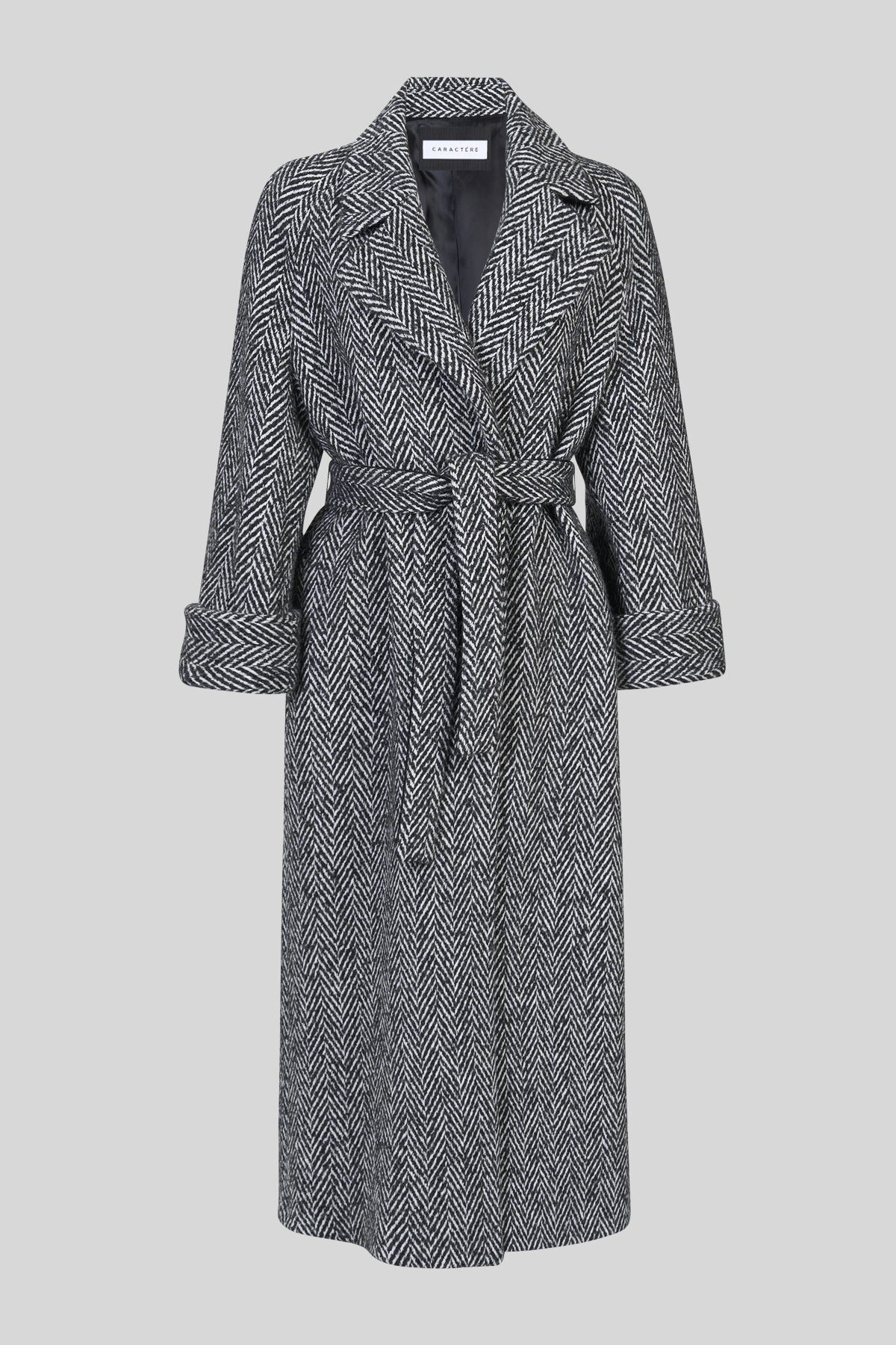 Cappotto in resca bicolore