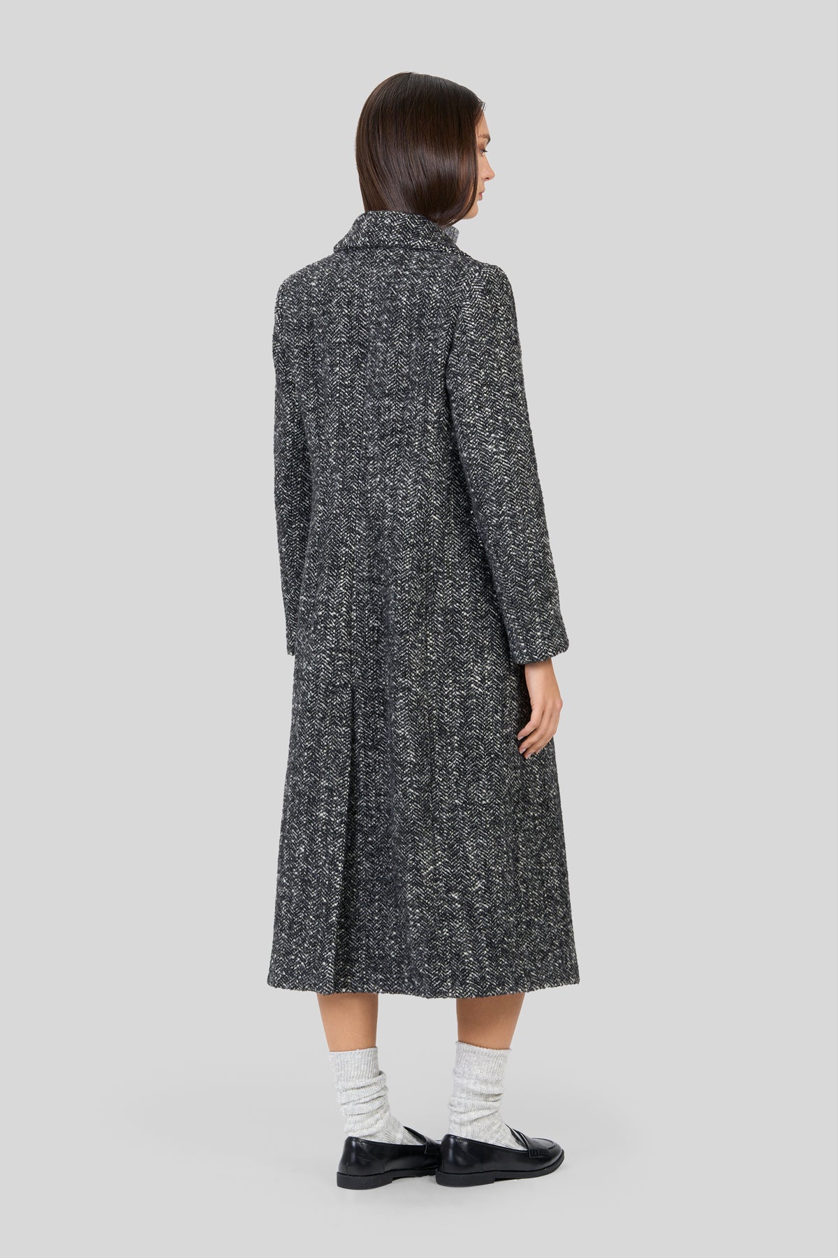 Cappotto lungo doppiopetto