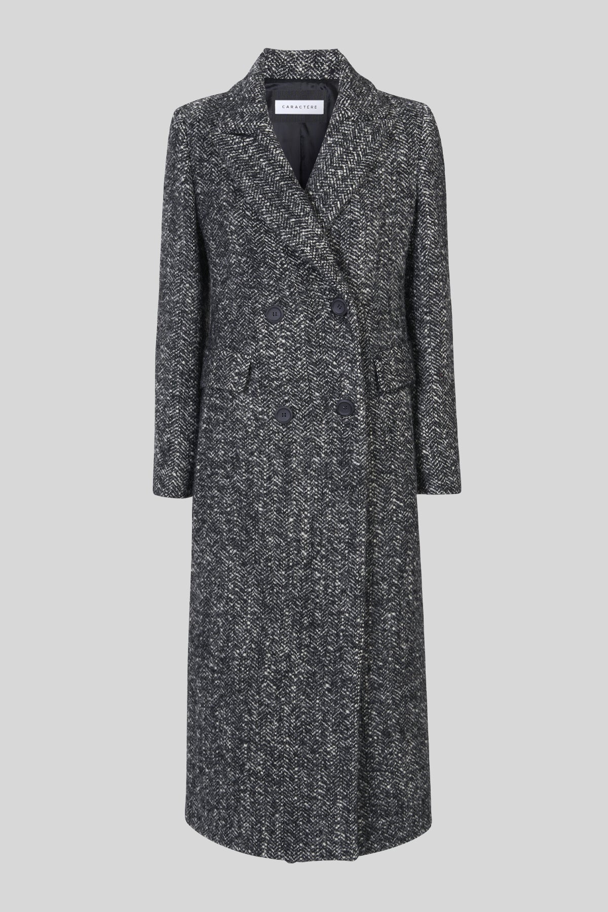 Cappotto lungo doppiopetto