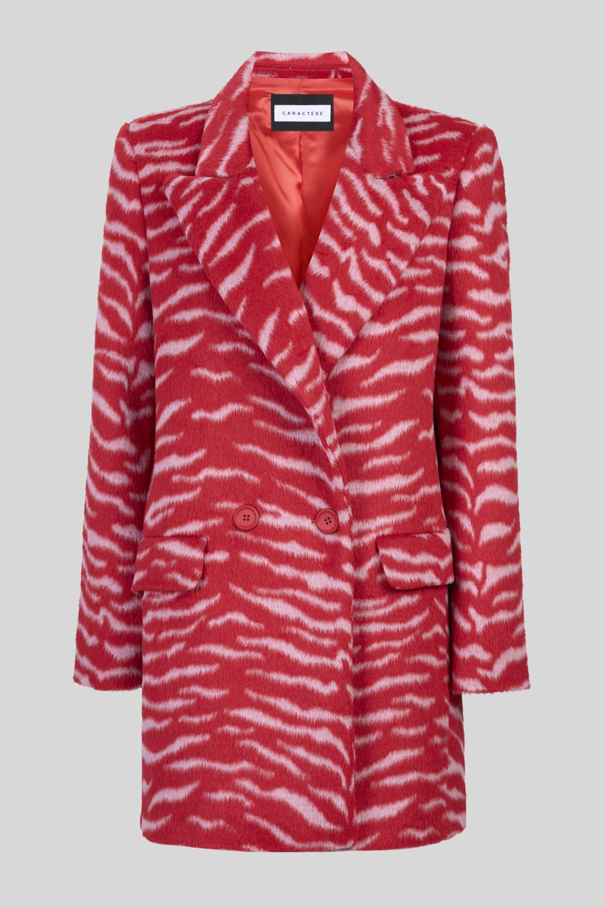 Cappotto corto jacquard fantasia