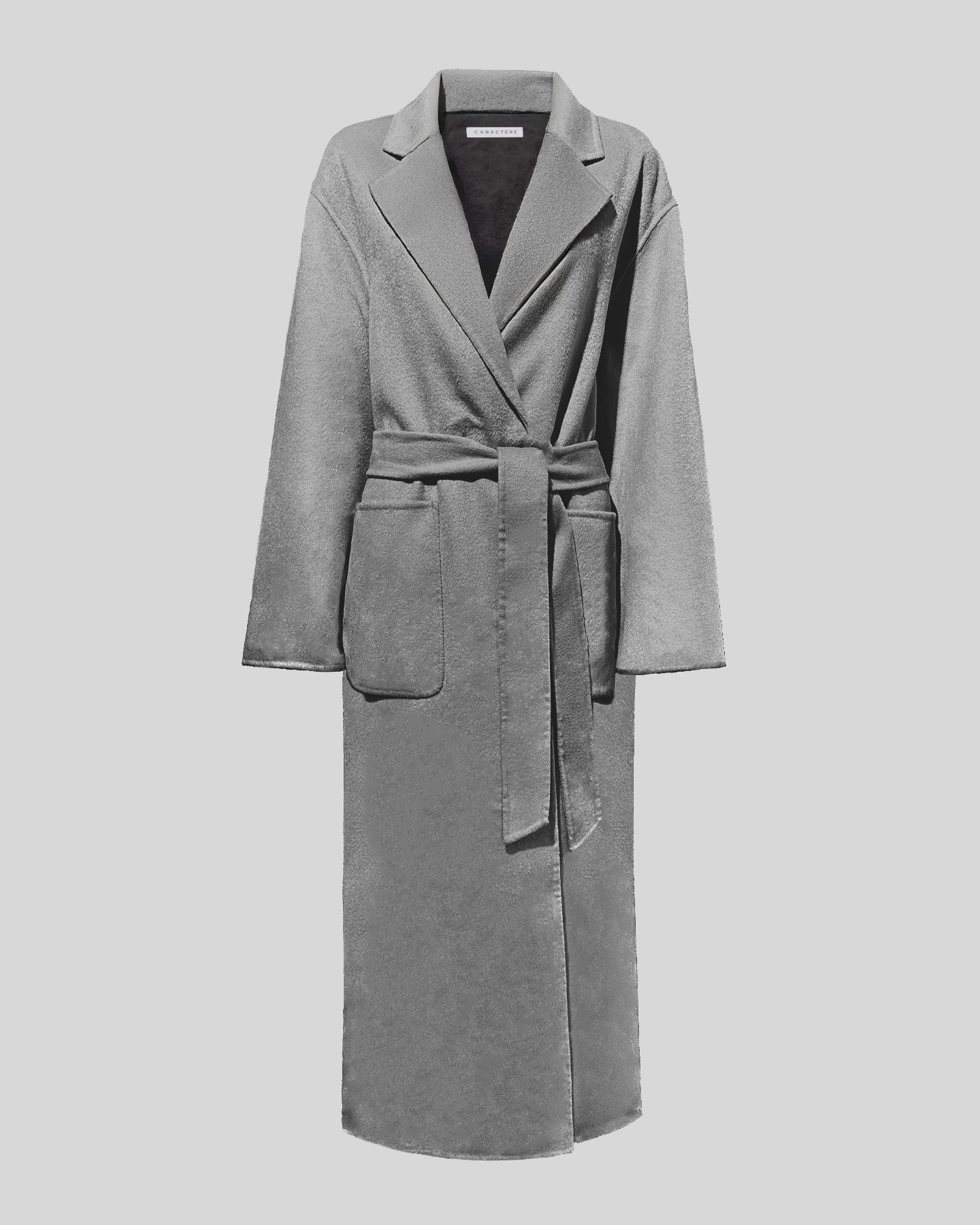 Cappotto lungo misto lana