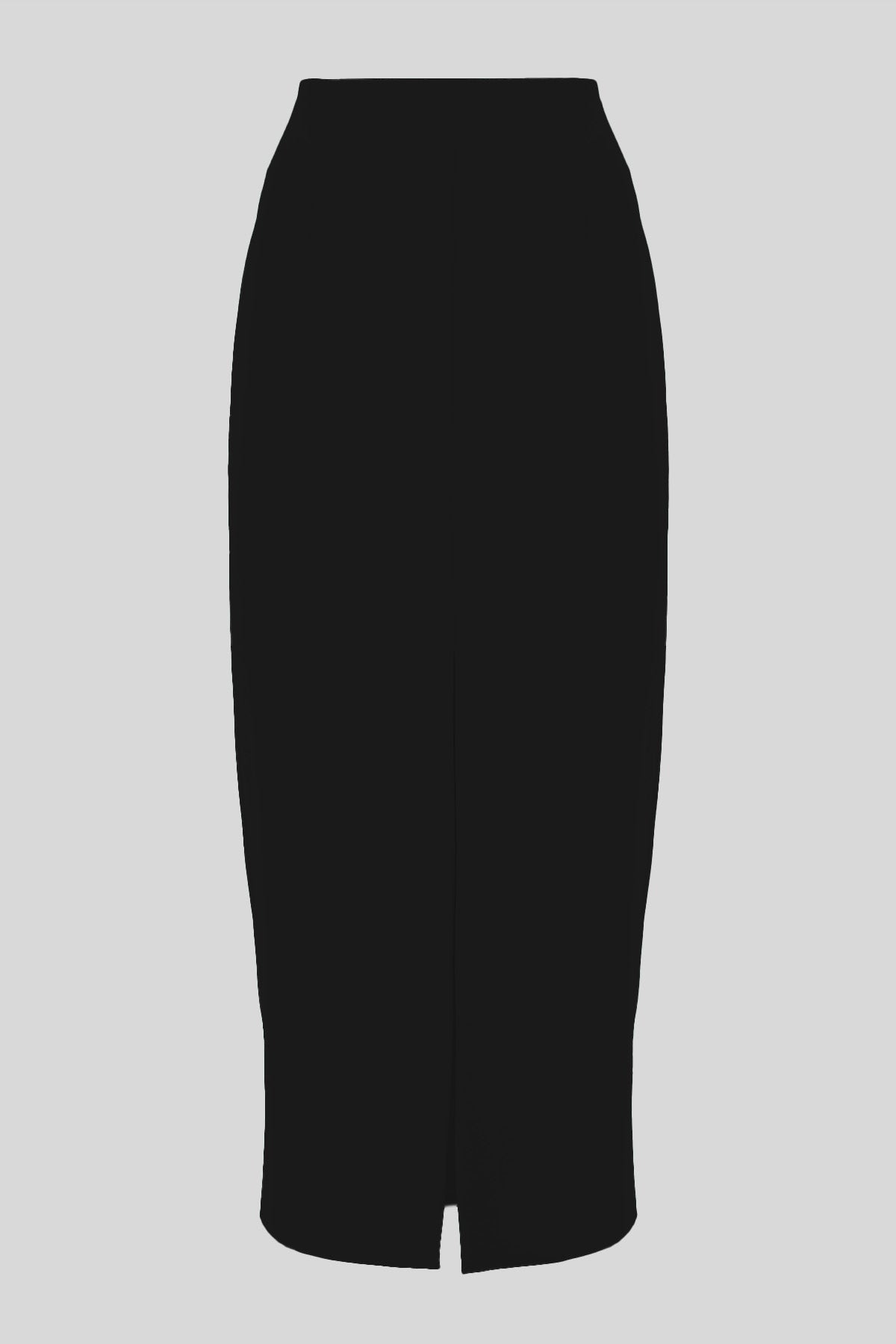 Midi skirt with slit
