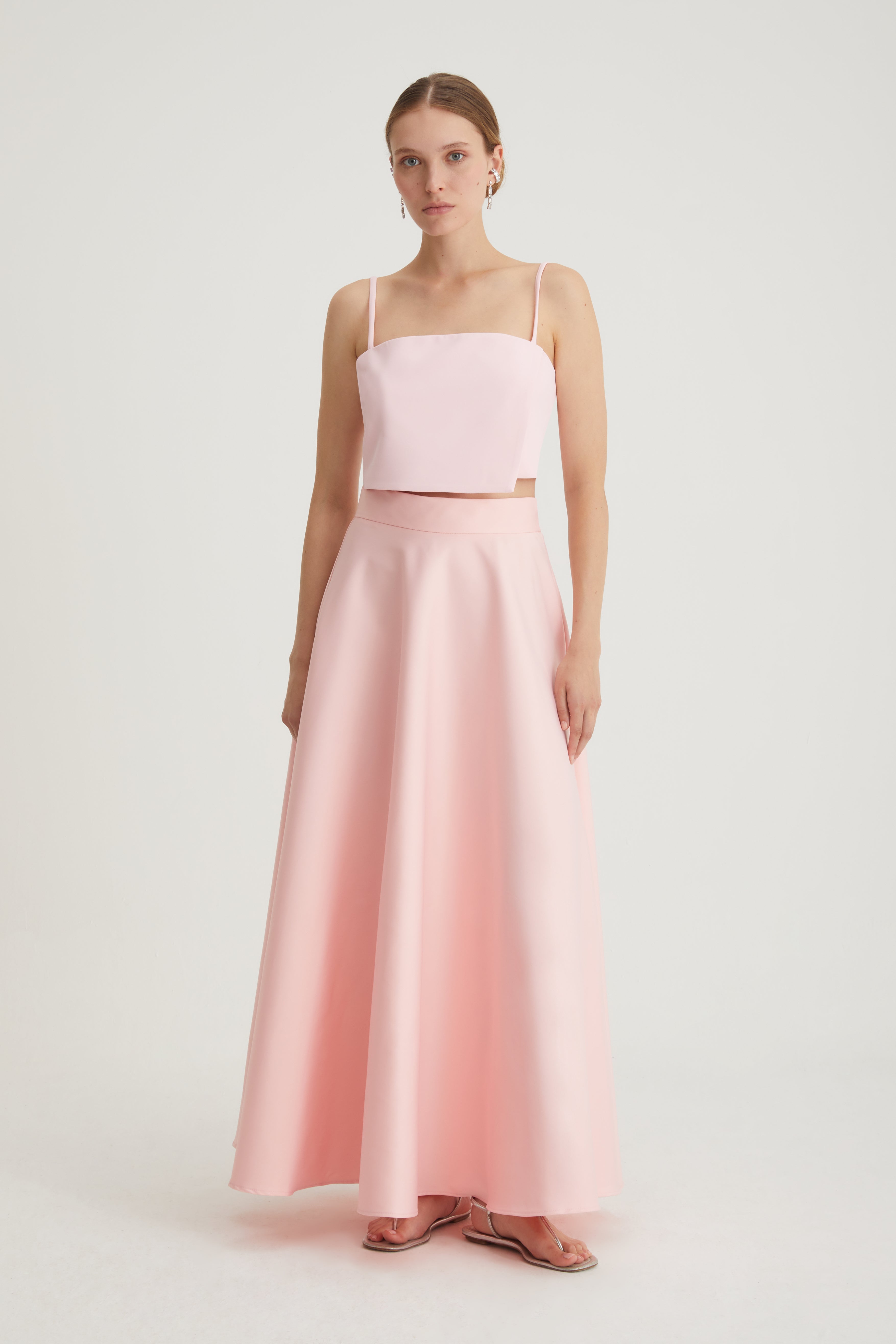 Gonna ampia in duchesse