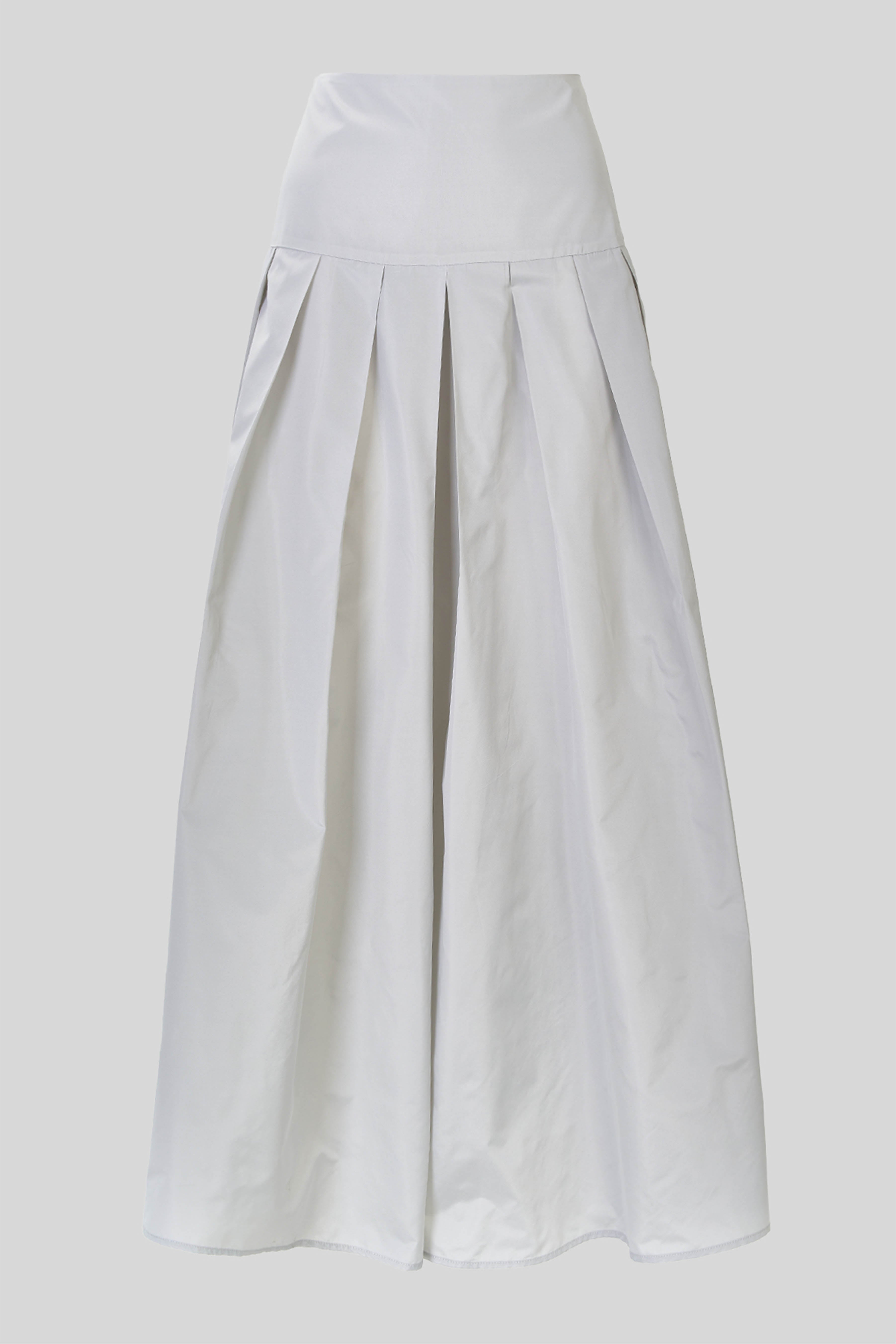 Long wide skirt