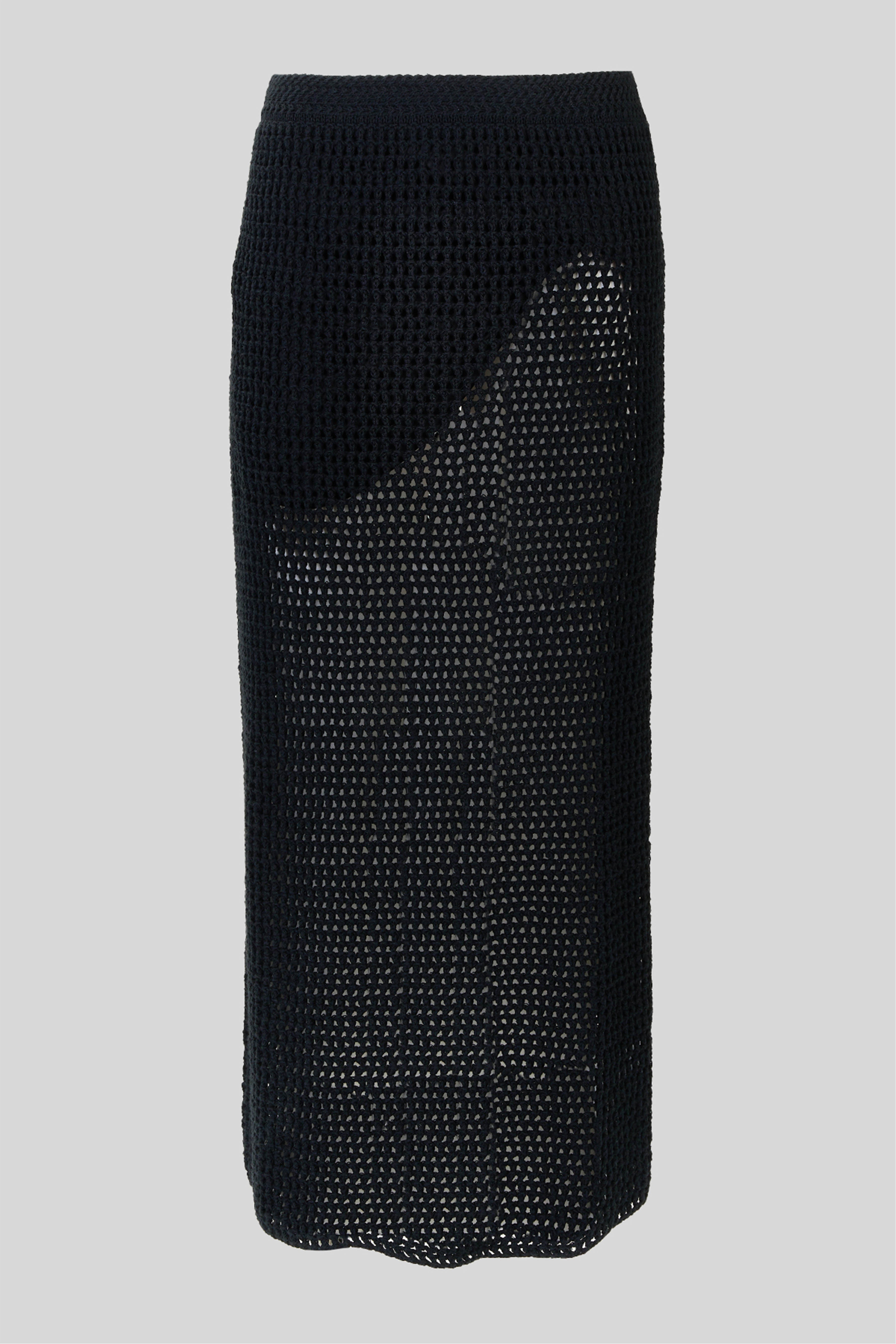 Perforated skirt