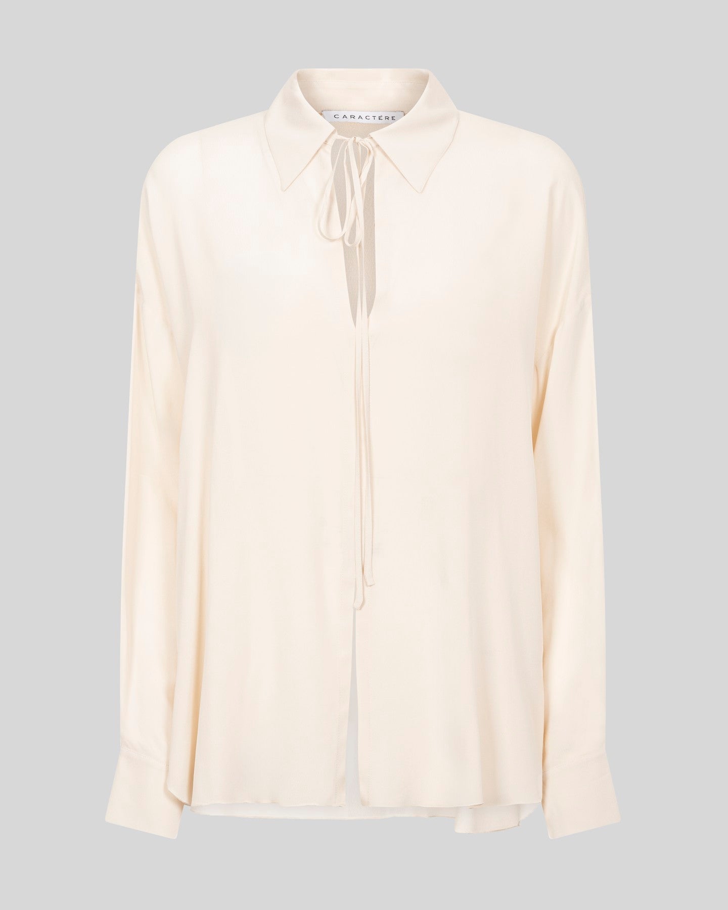 Blusa in crepe de chine