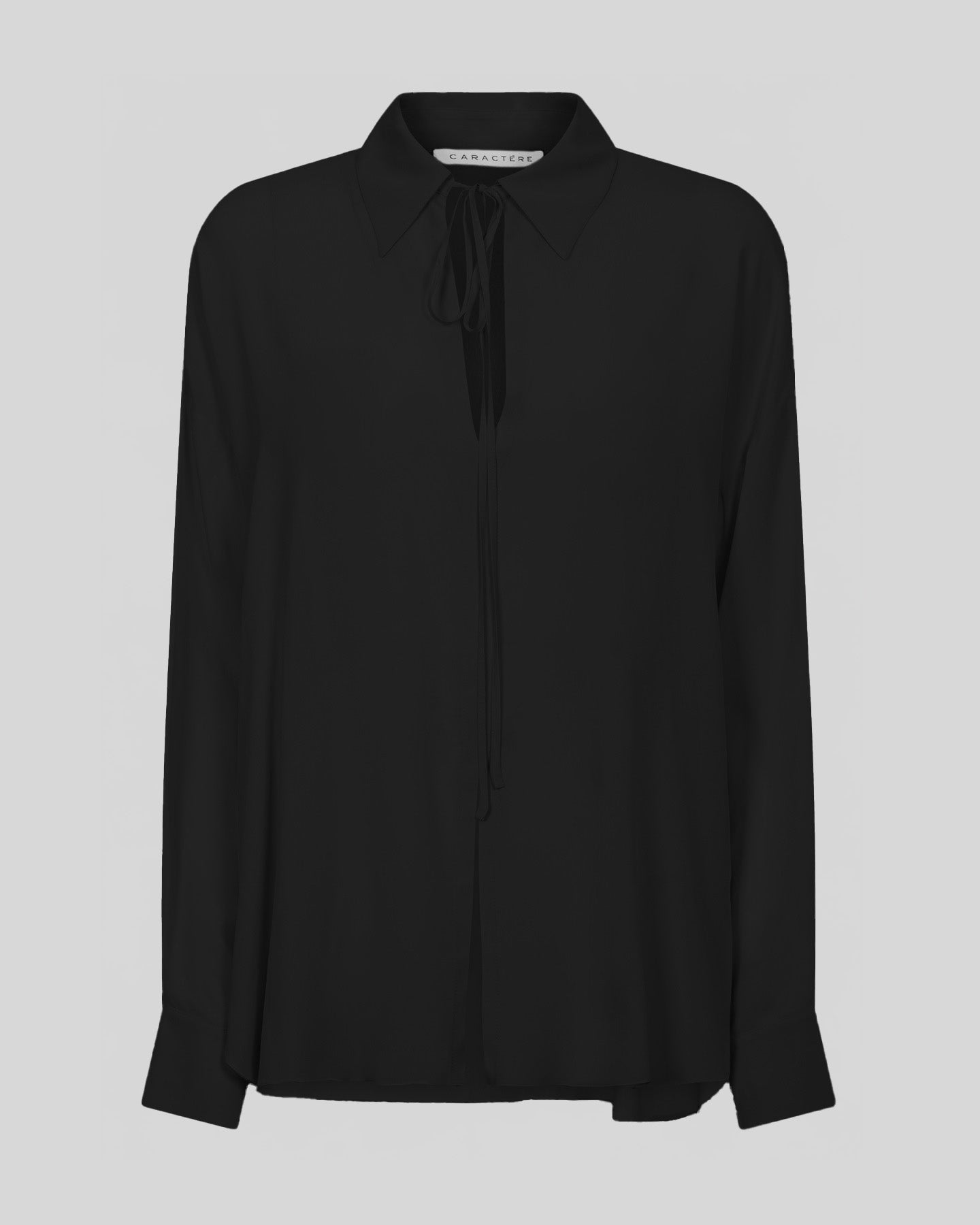 Blusa in crepe de chine