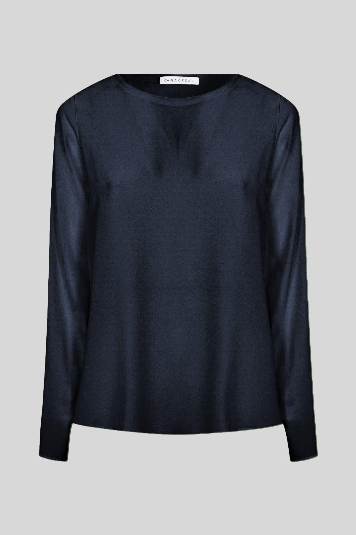 Blusa maniche lunghe