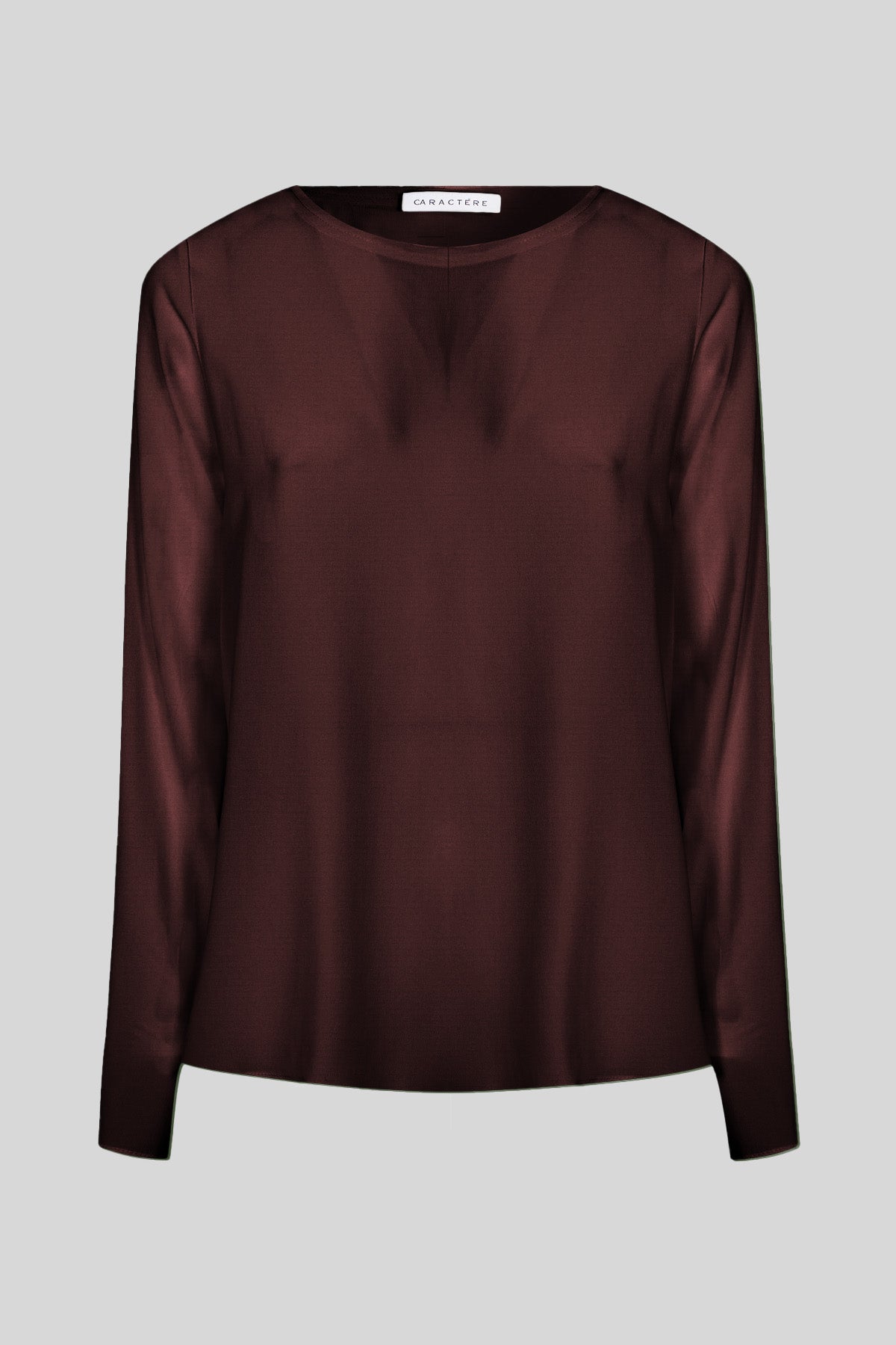 Blusa maniche lunghe