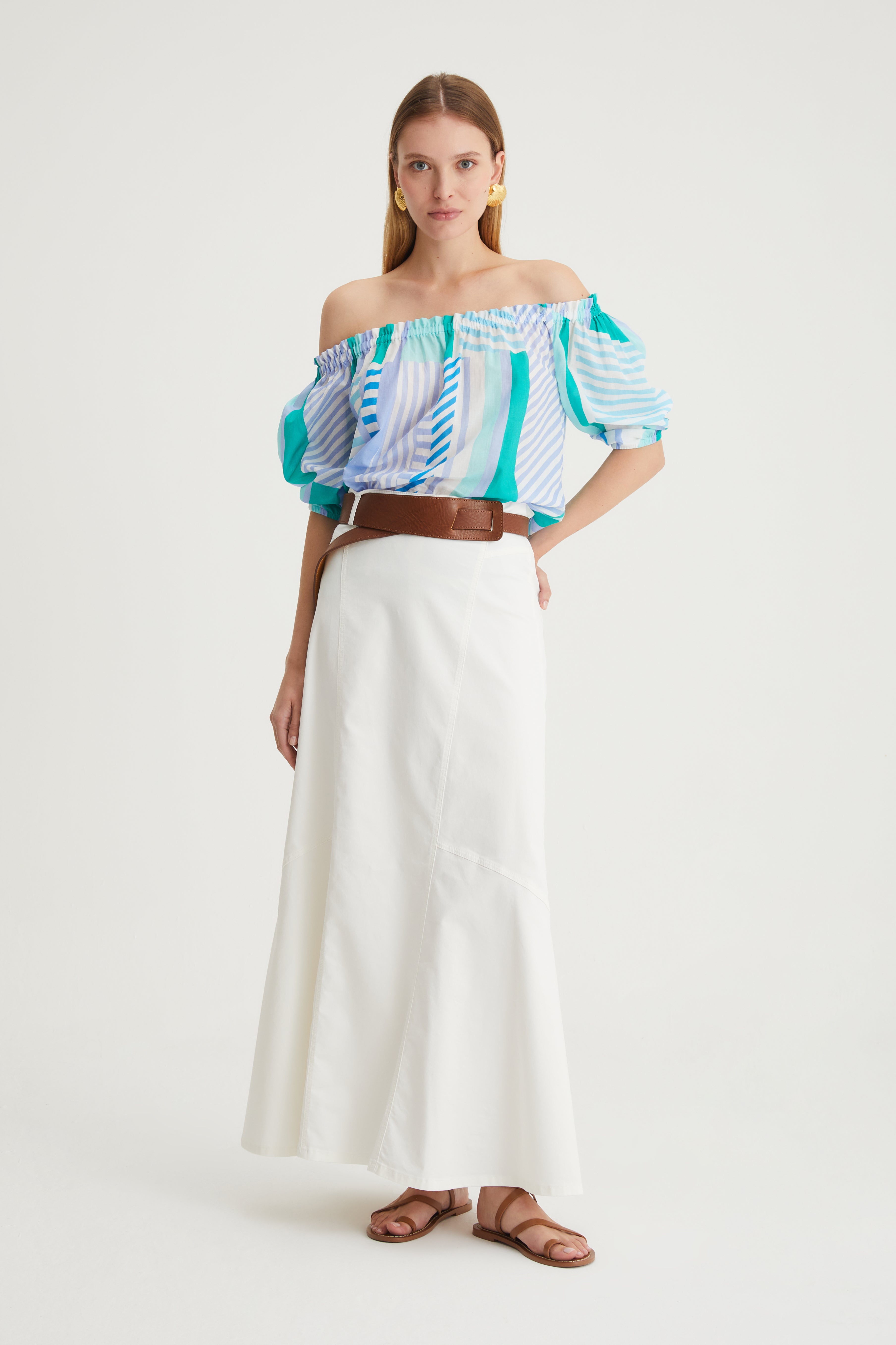 Blusa in cotone