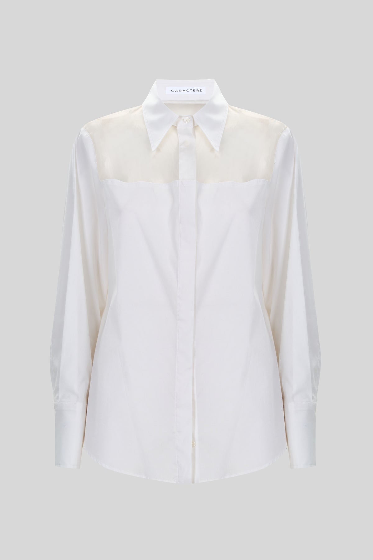 Camicia in cotone con dettaglio