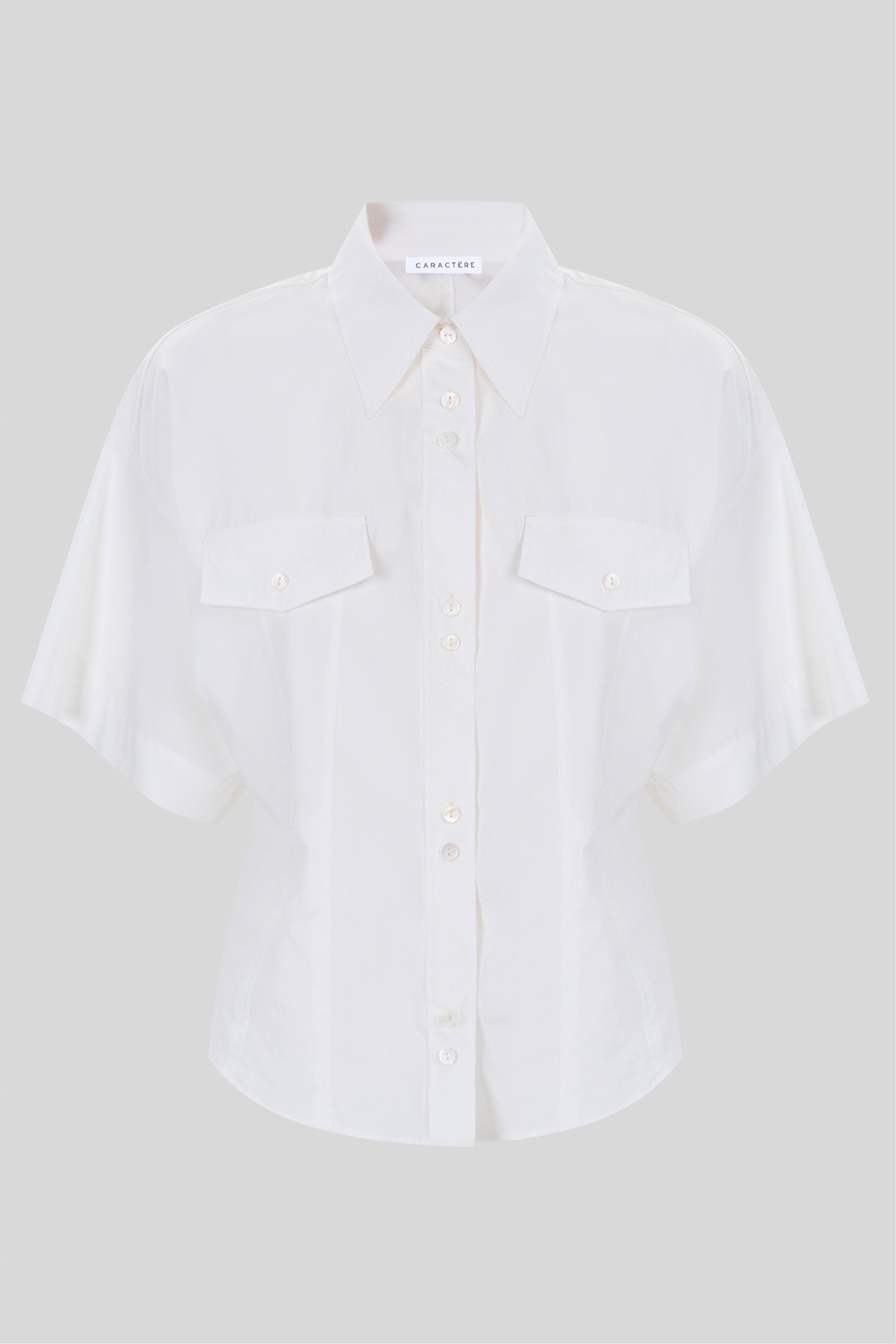 Camicia con manica 3/4