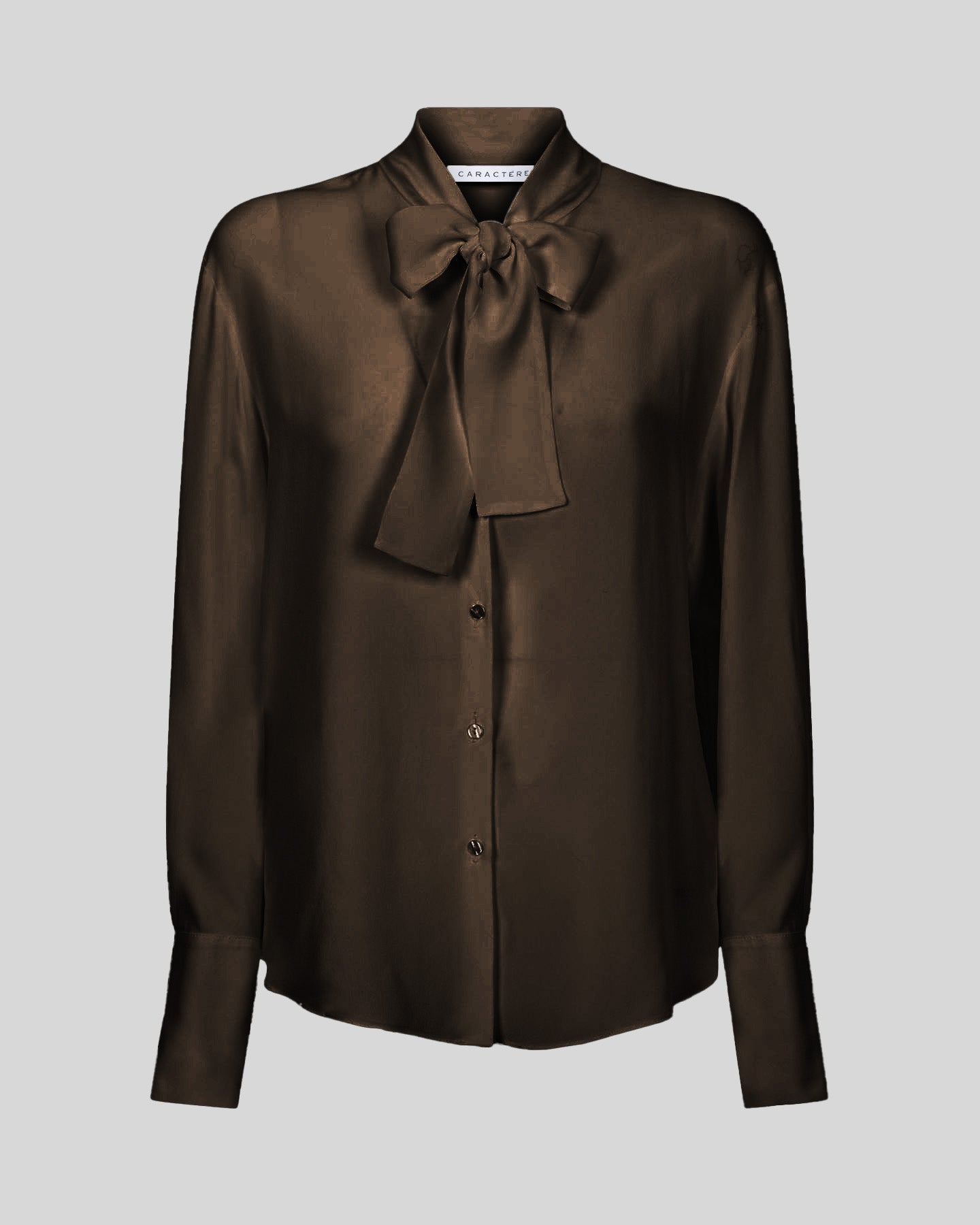 Camicia in crepe de chine