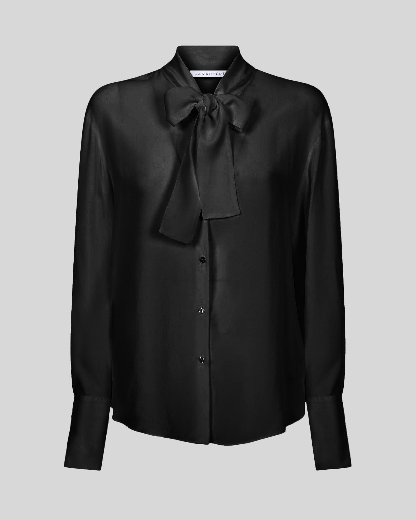 Camicia in crepe de chine
