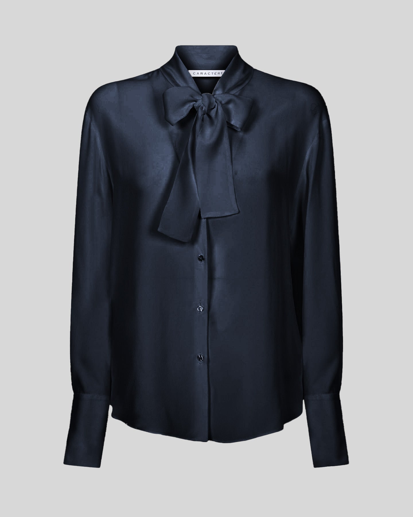 Camicia in crepe de chine