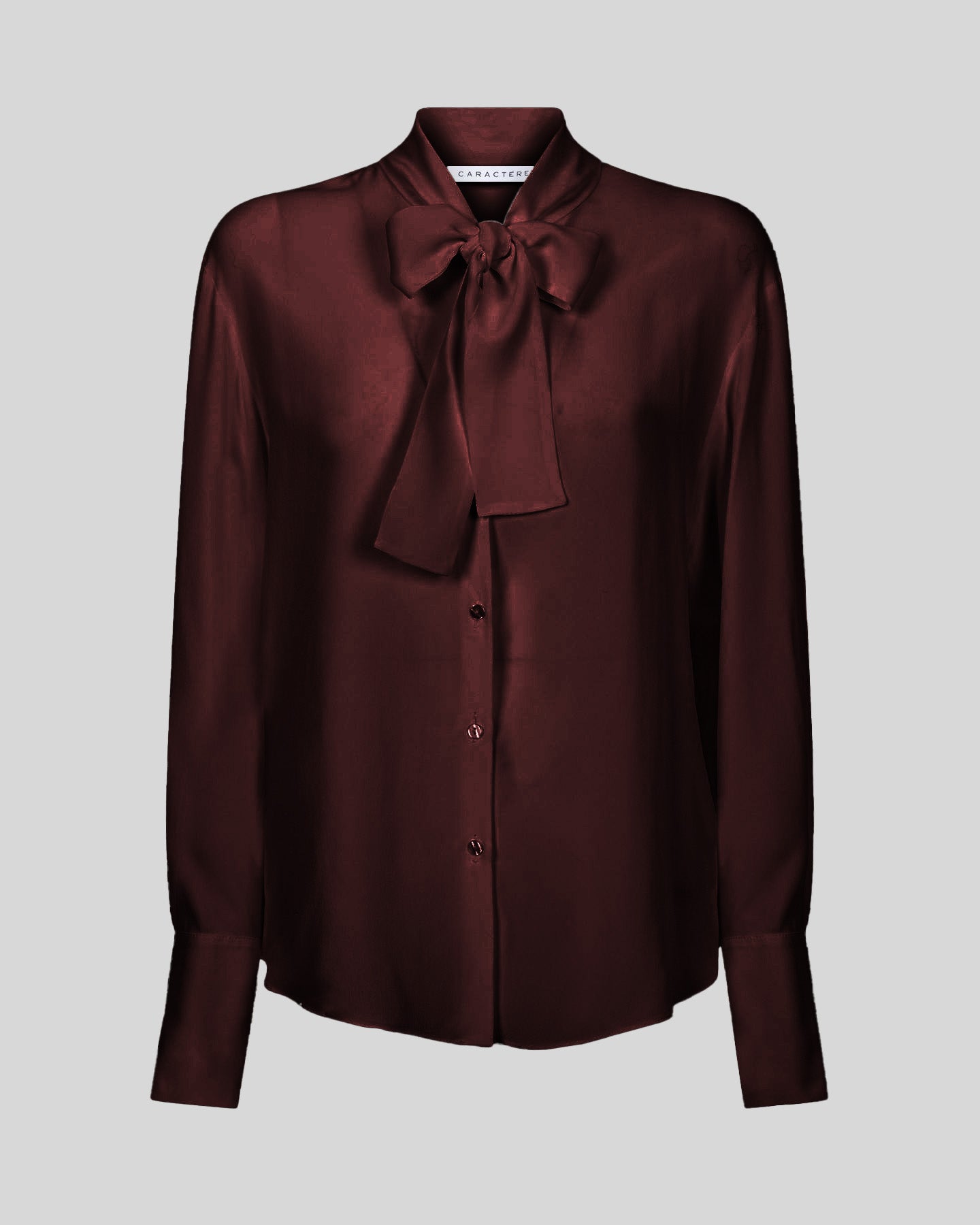 Camicia in crepe de chine