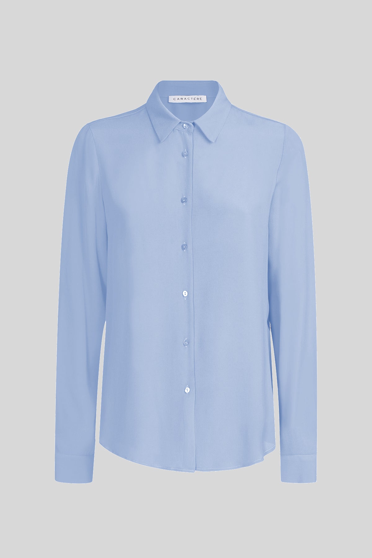 Camicia in Crepe de Chine Misto Seta