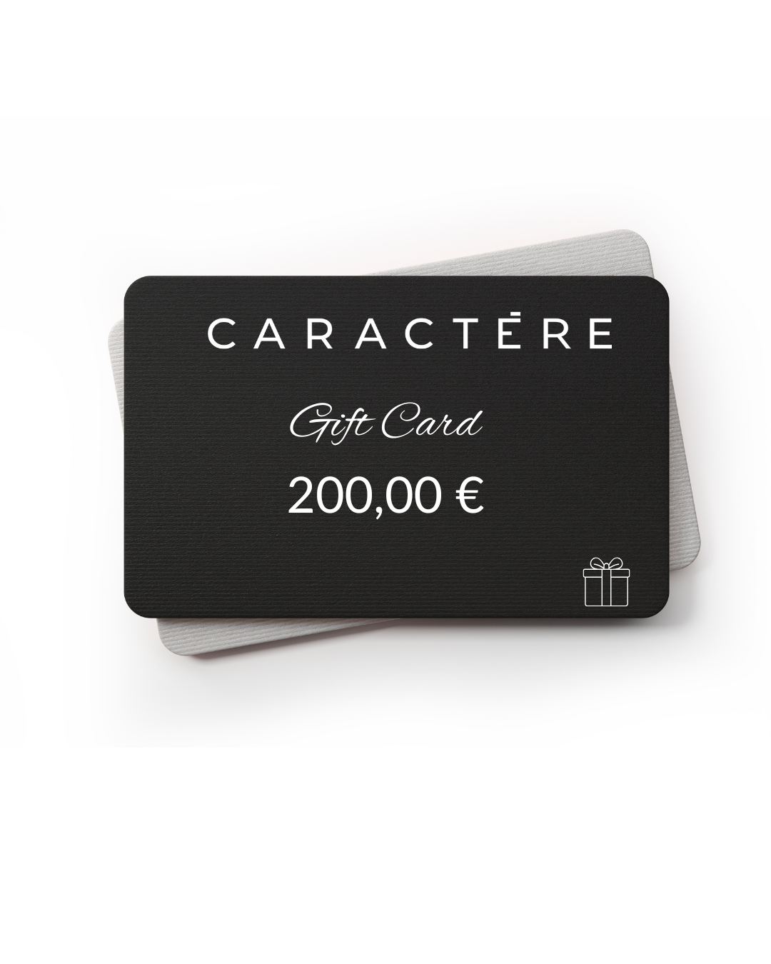 CARACTERE GIFT CARD