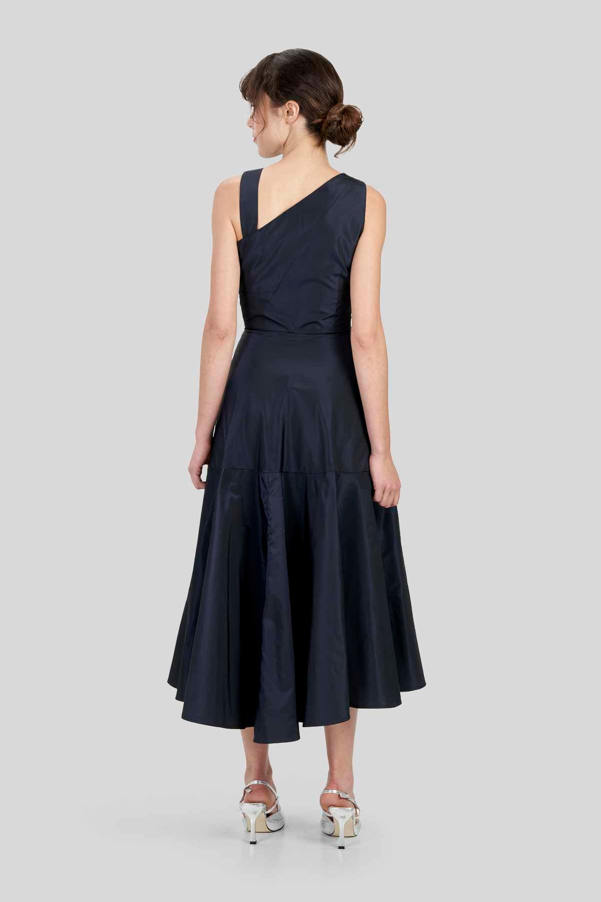 Abito Midi in Taffetˆ