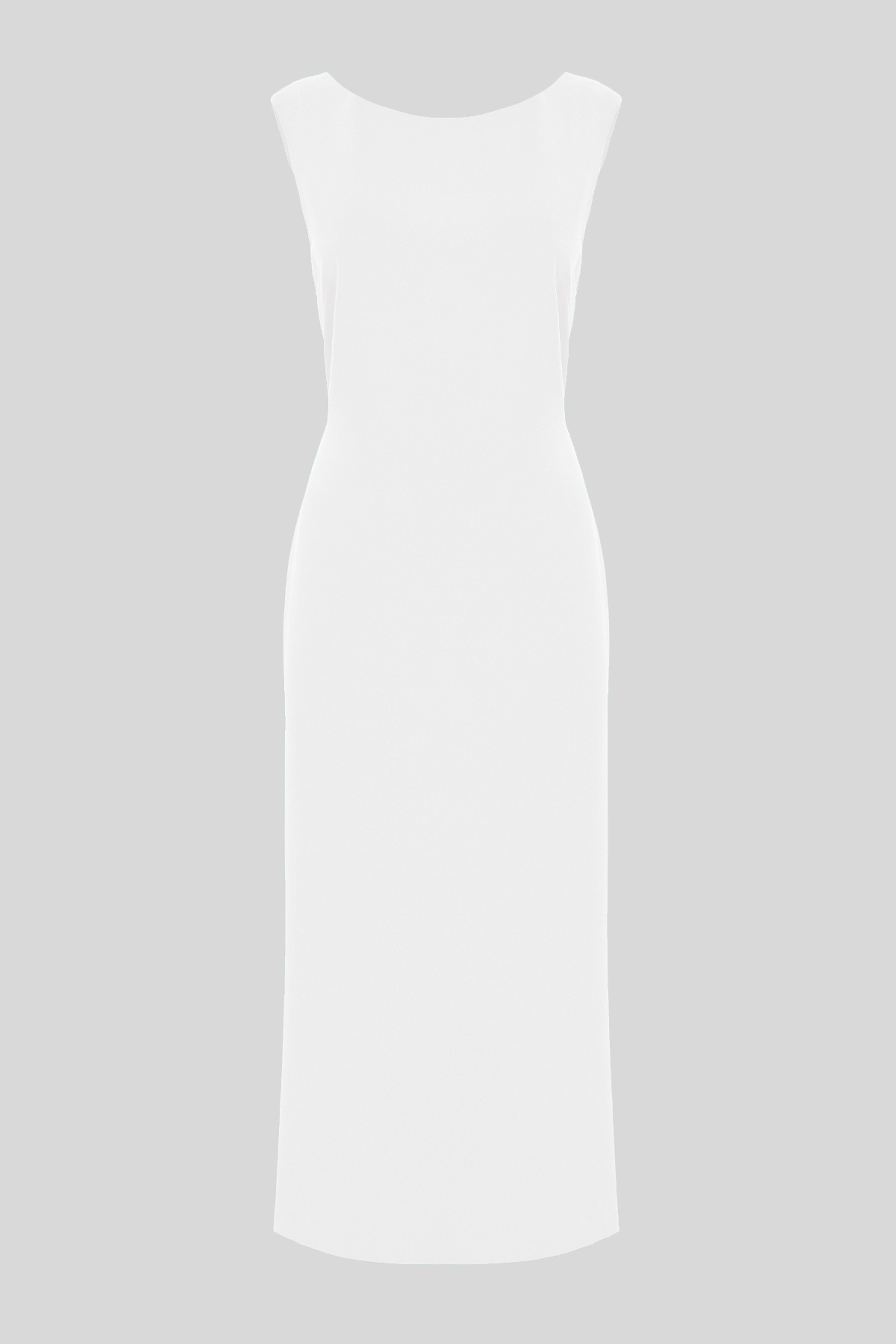 Abito midi smanicato