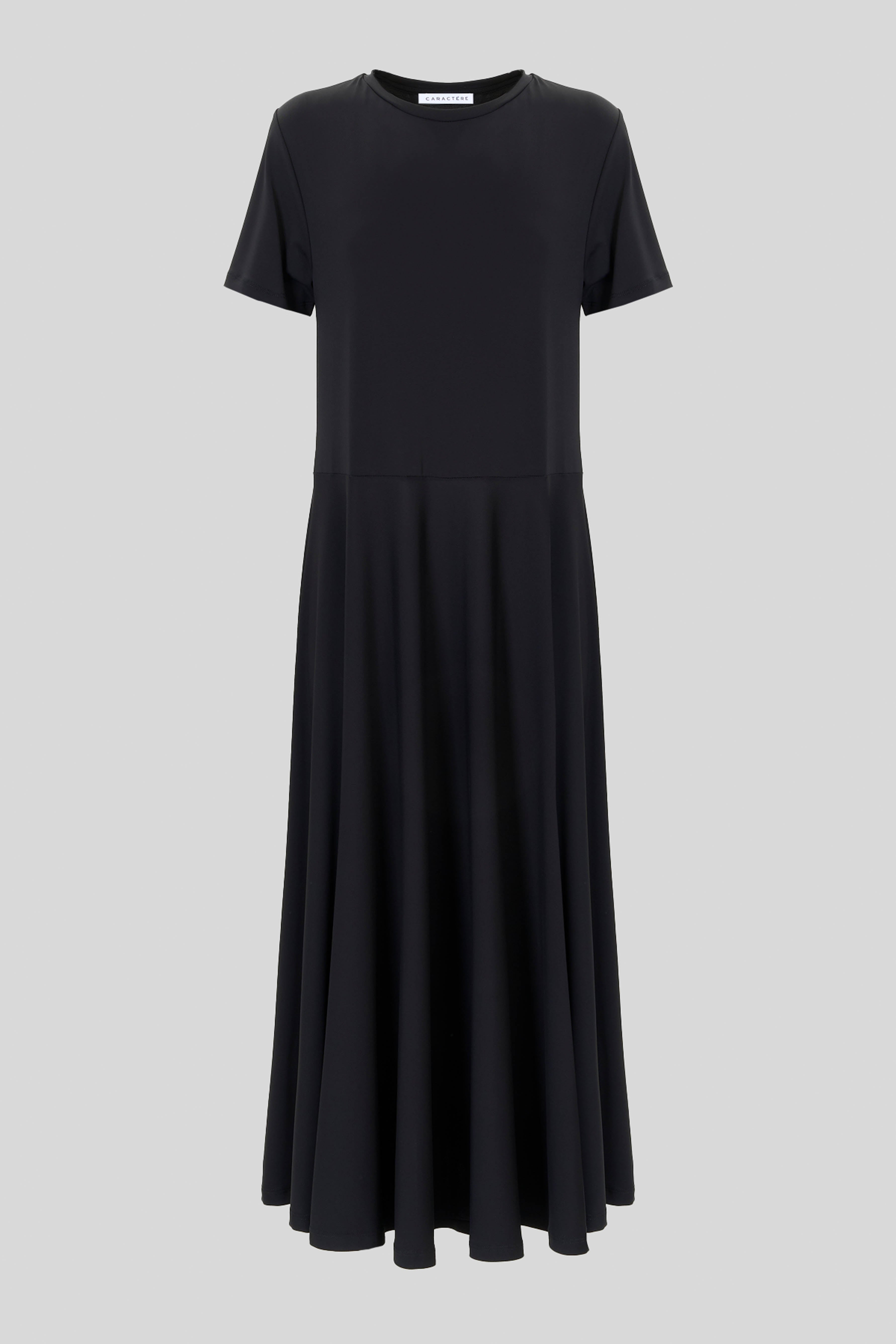 Abito lungo maniche corte