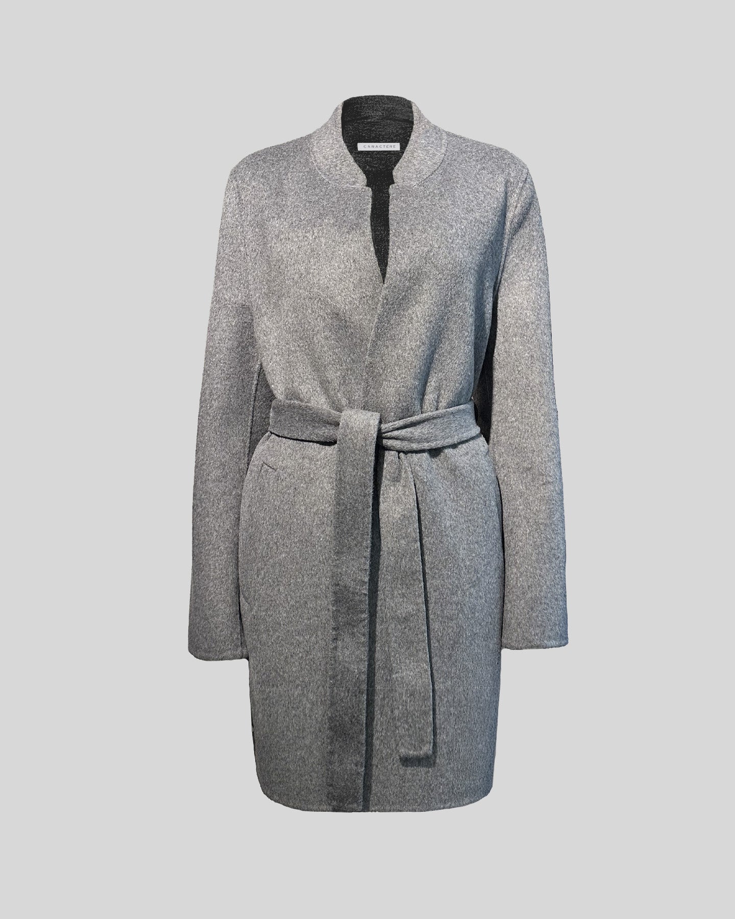 Cappotto corto misto lana