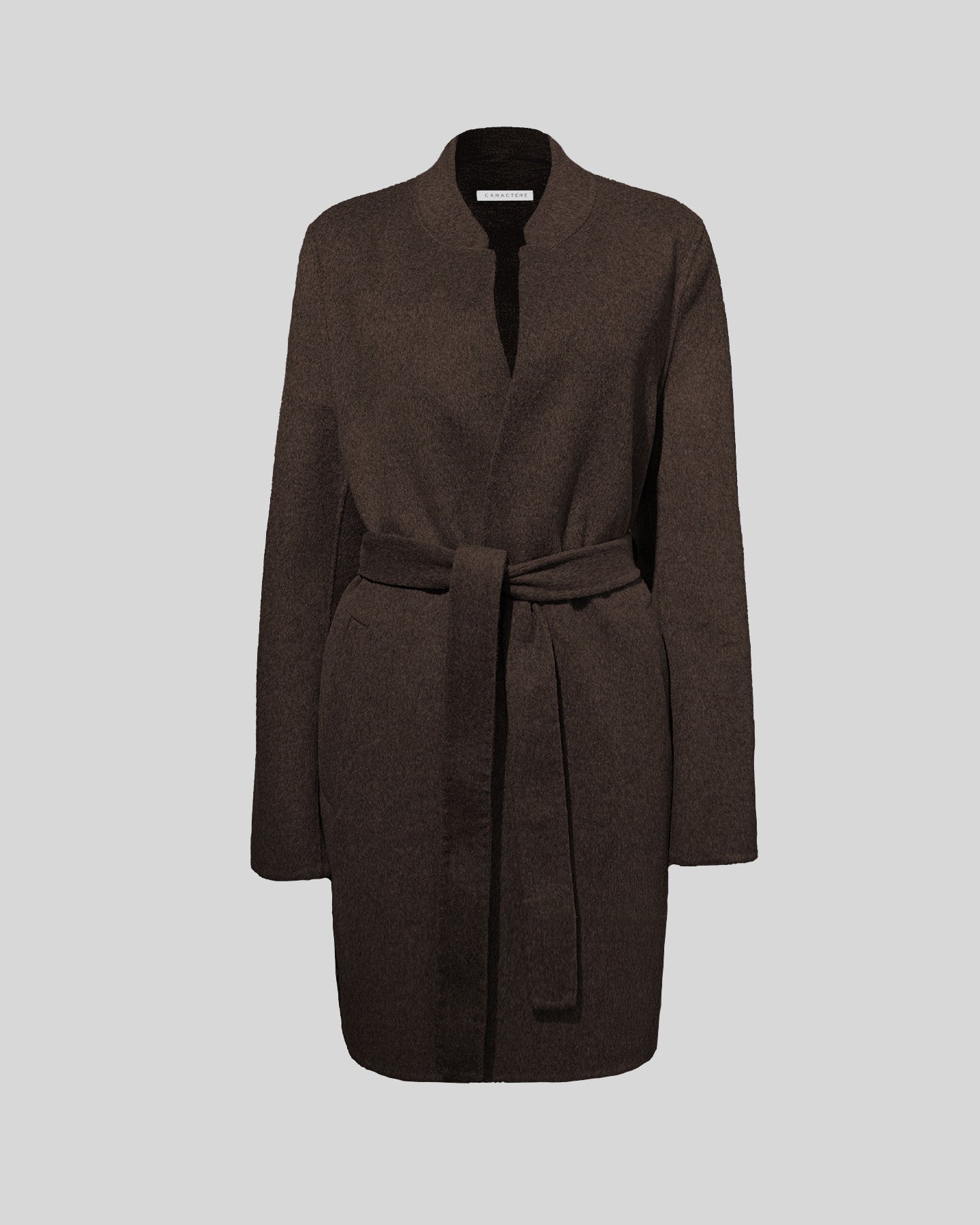 Cappotto corto misto lana