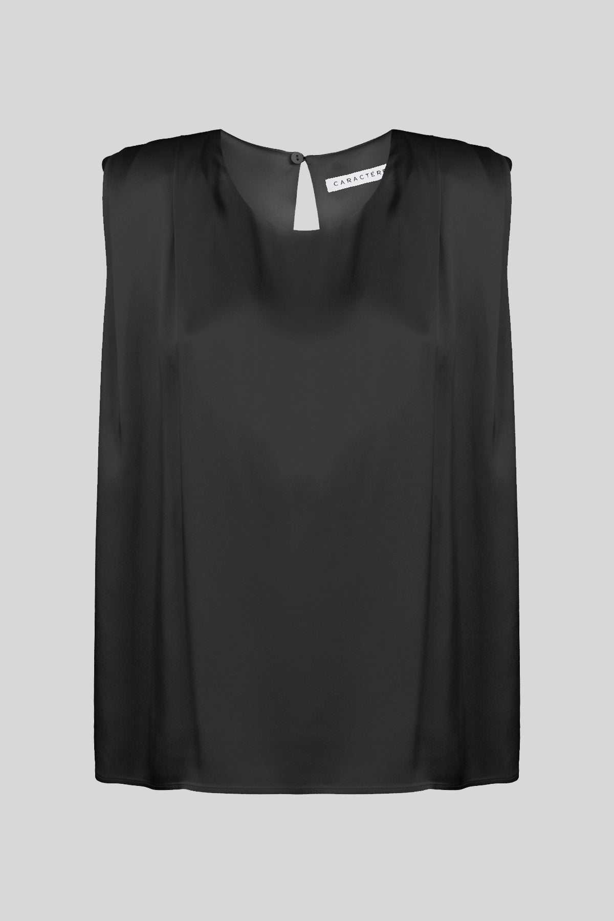 Top in raso misto seta
