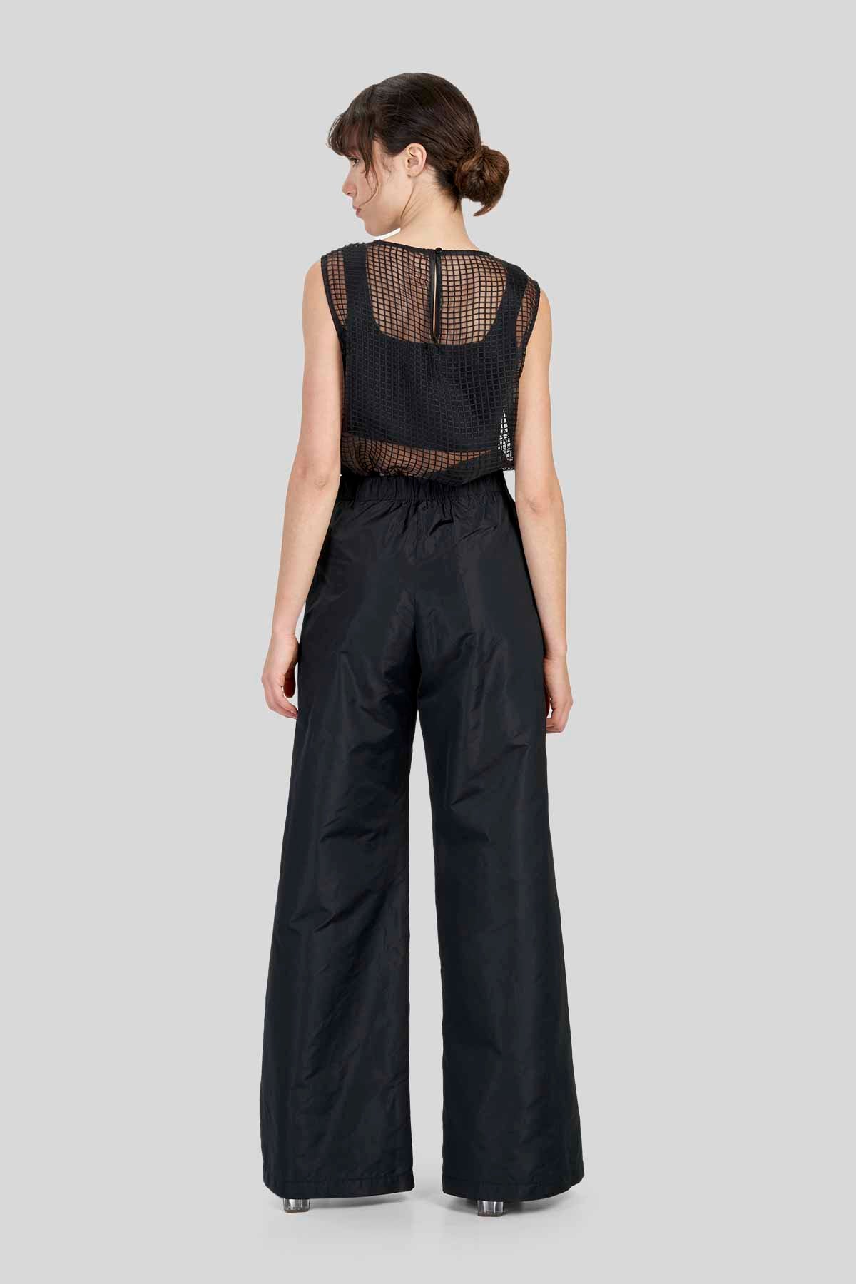 Top in Organza Jacquard