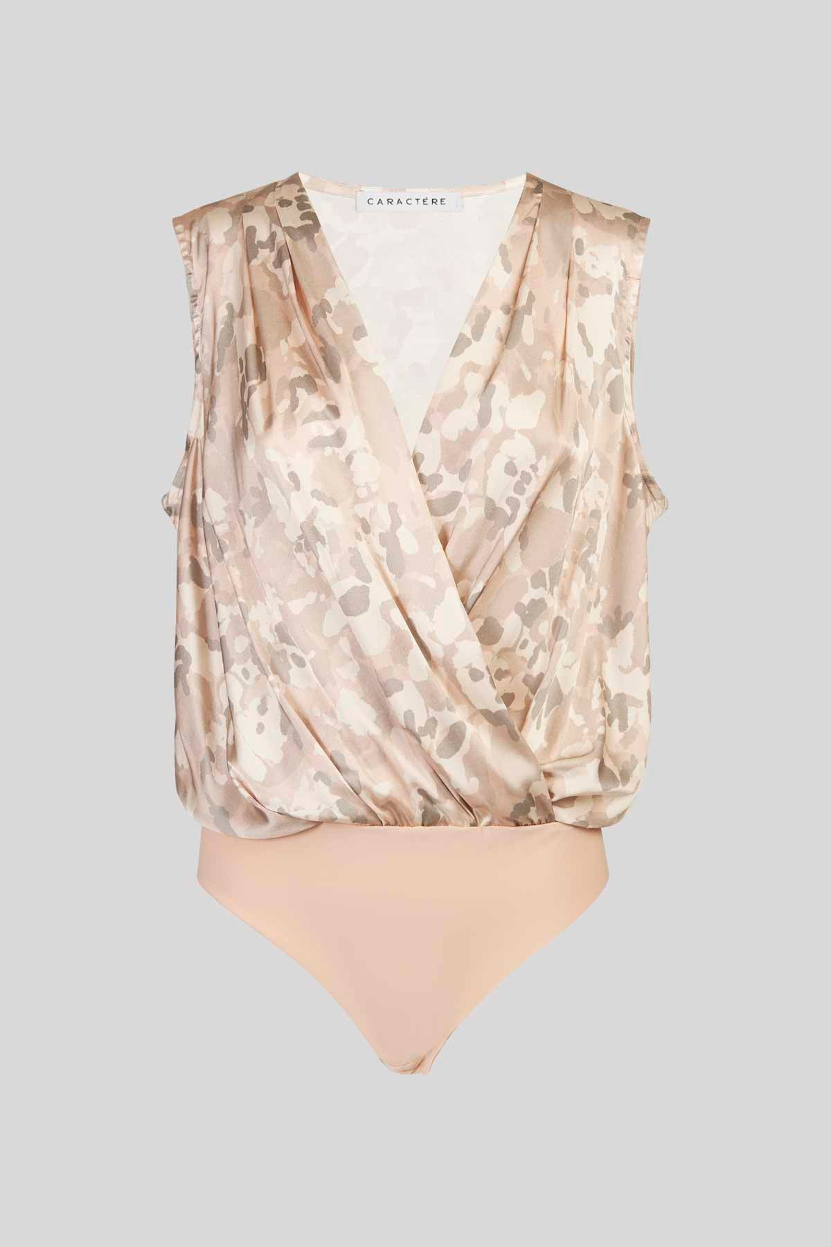 Top Body in Raso Stretch