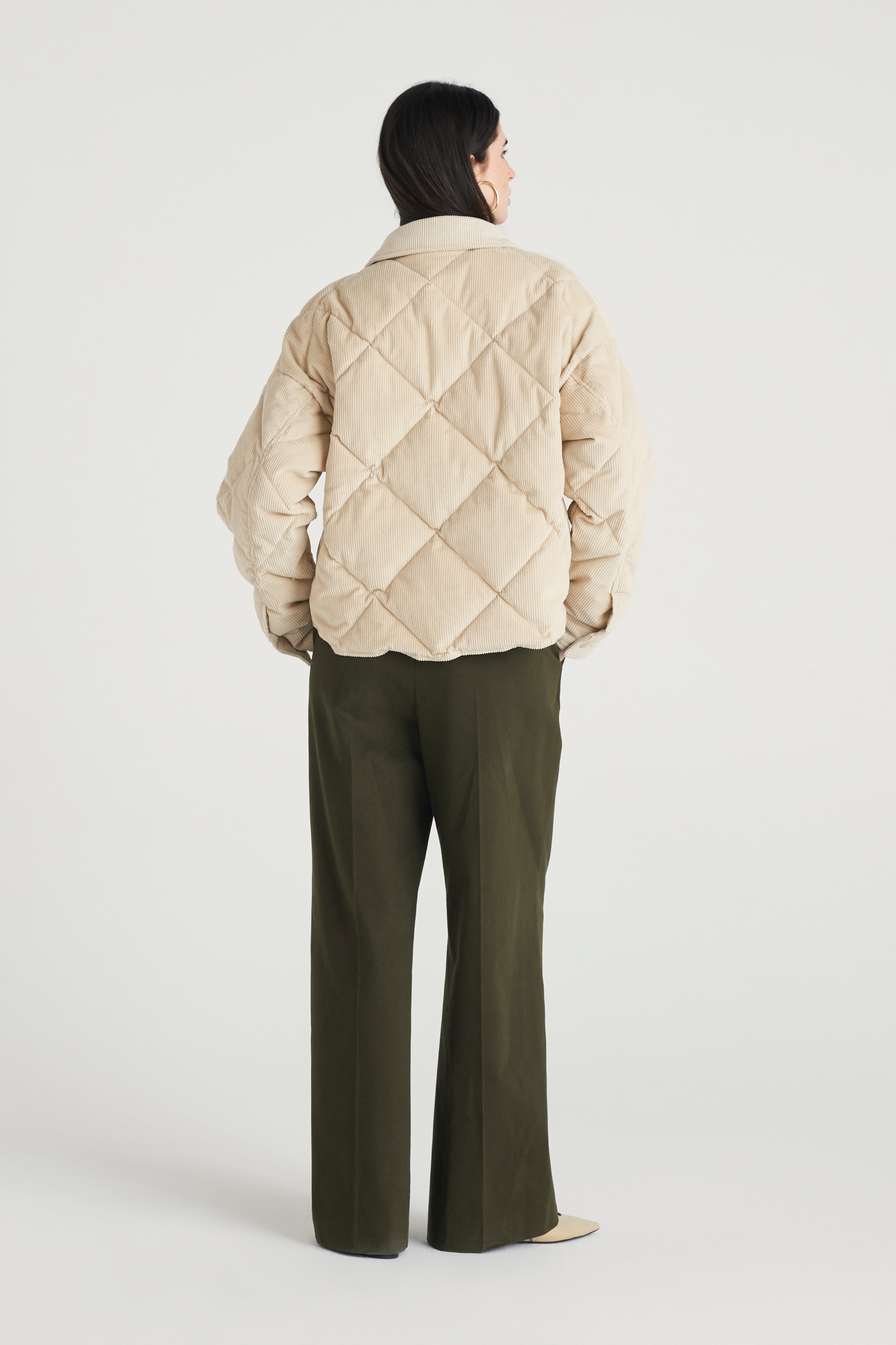 Giubbotto imbottito trapuntato