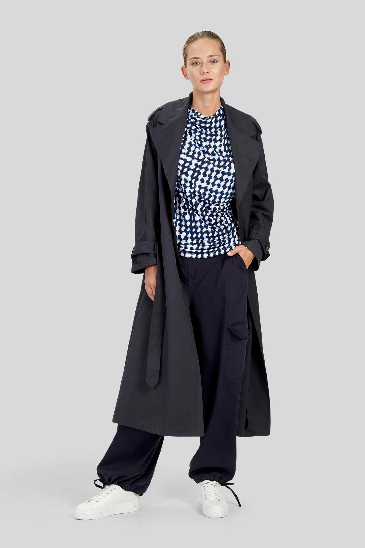 Trench Monopetto in Cotone
