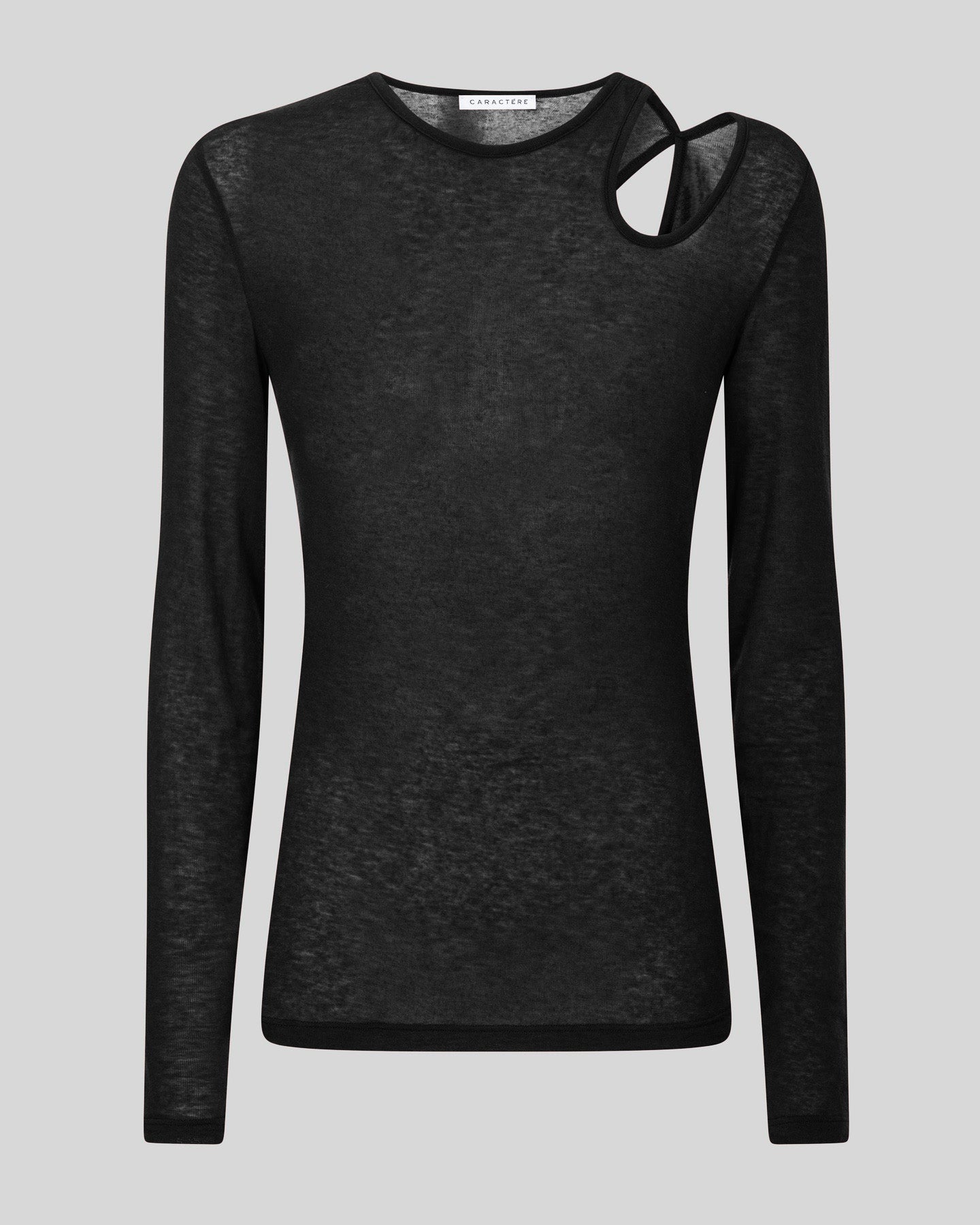 Maglia aderente con dettaglio cut-out