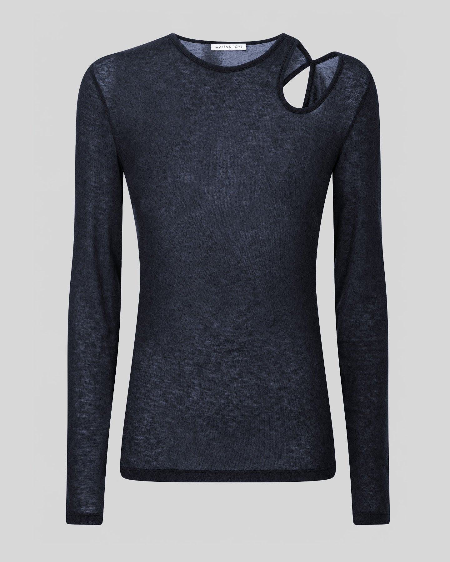 Maglia aderente con dettaglio cut-out