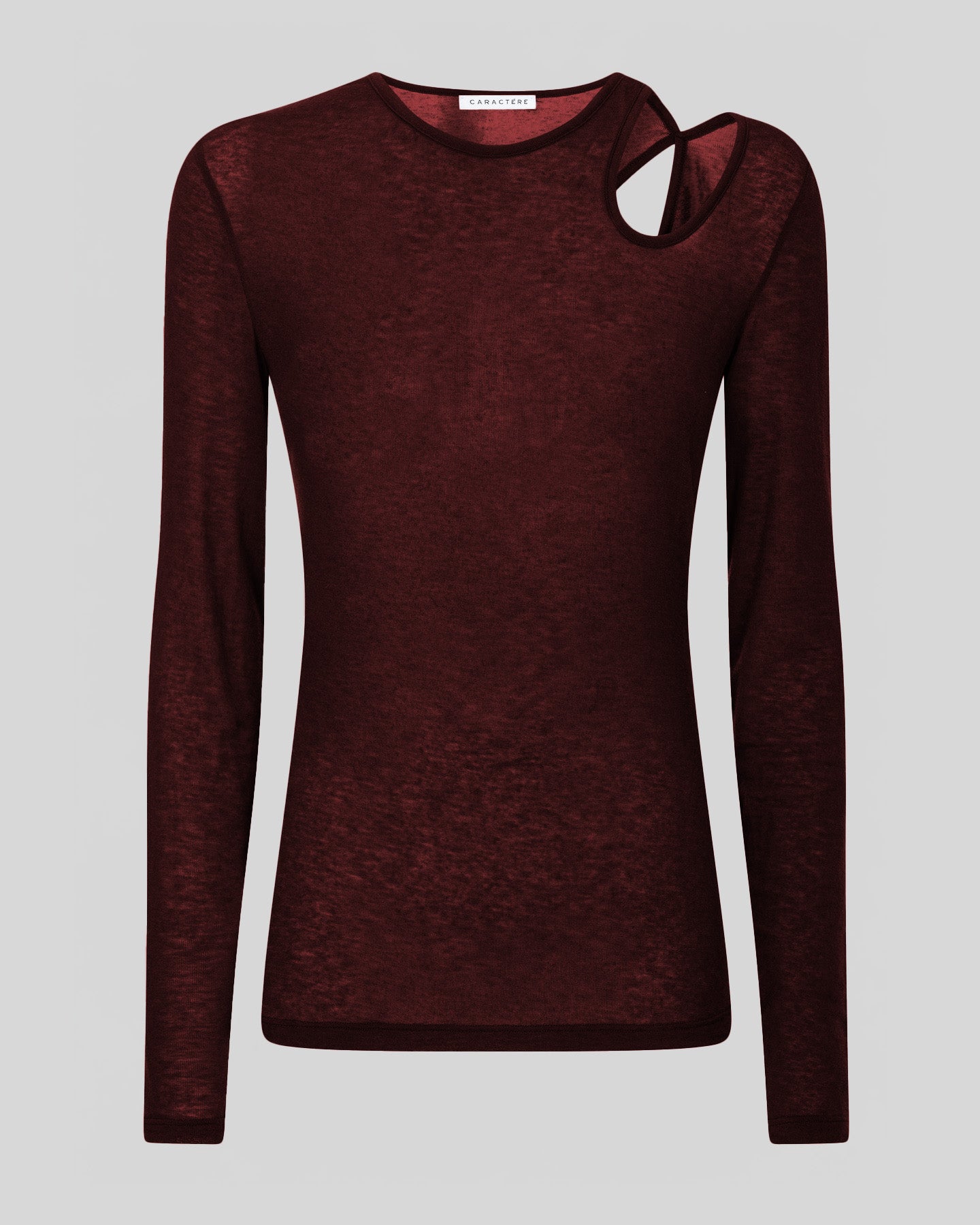 Maglia aderente con dettaglio cut-out