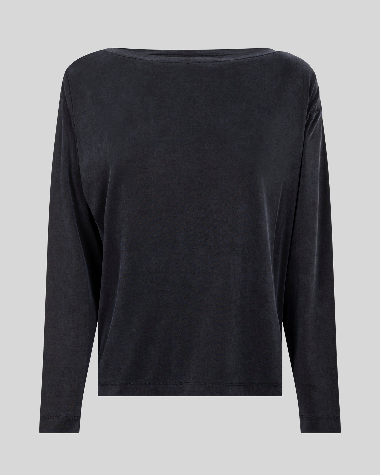 T-shirt in cupro a maniche lunghe