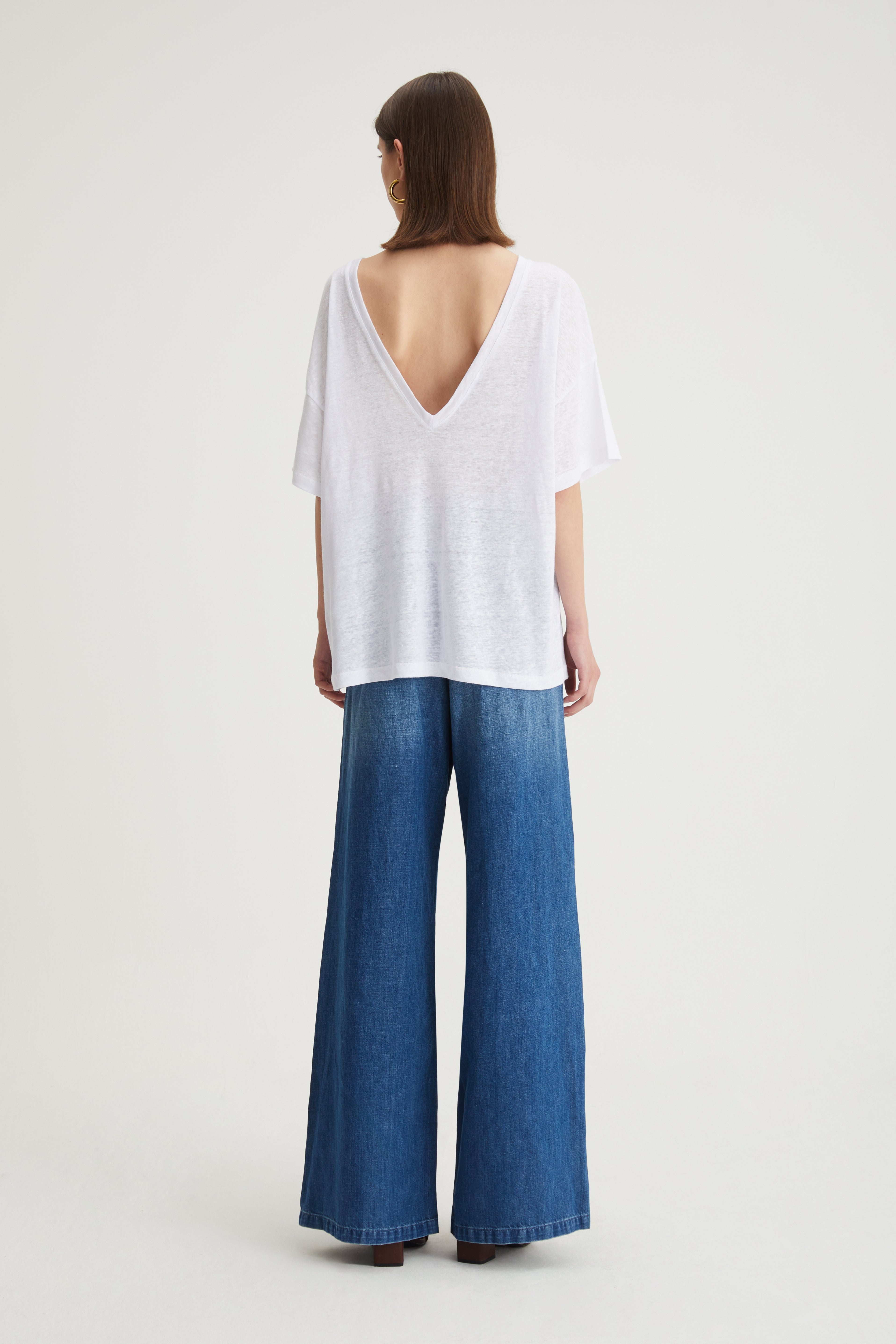 T-Shirt in lino