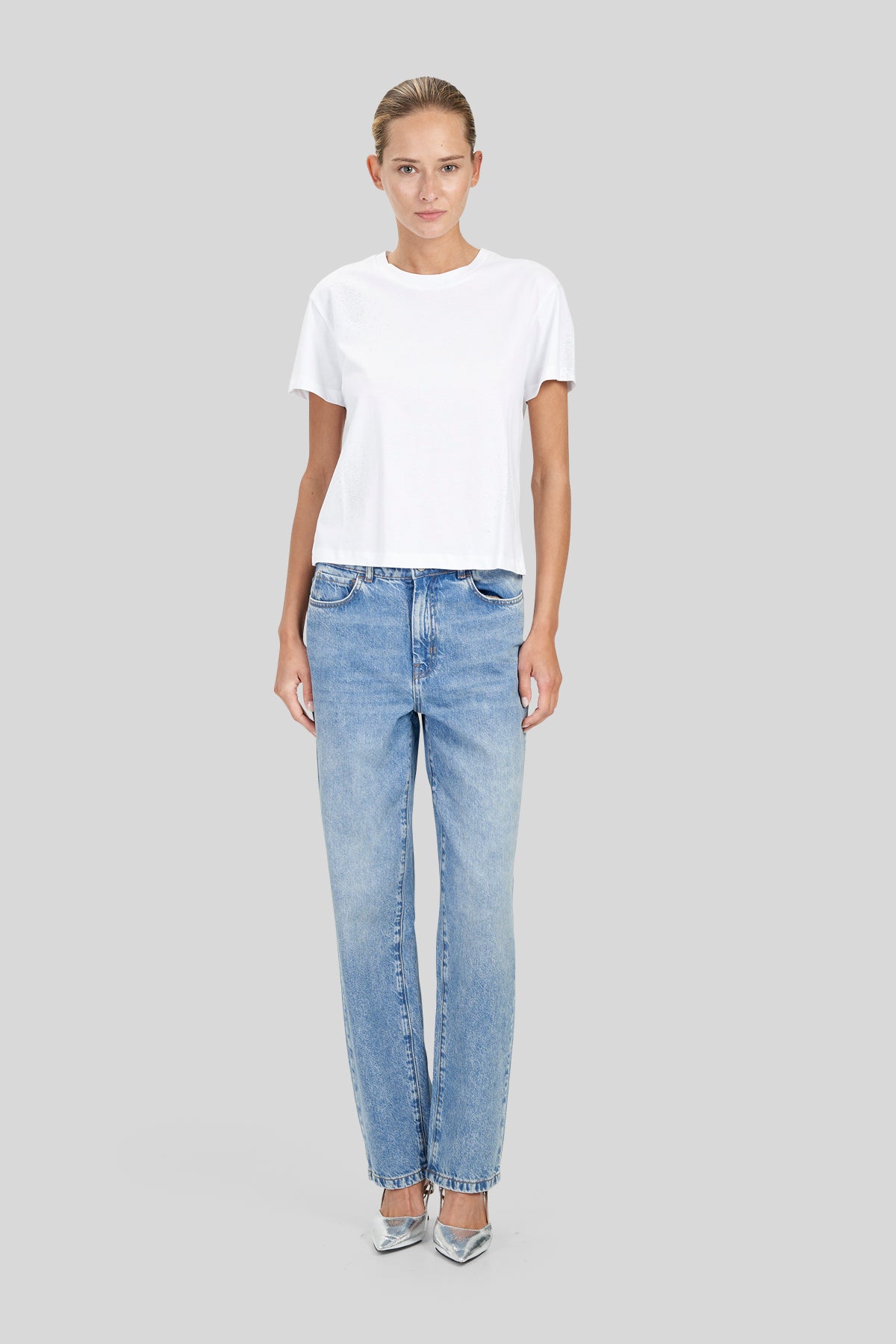 T-shirt in jersey di cotone