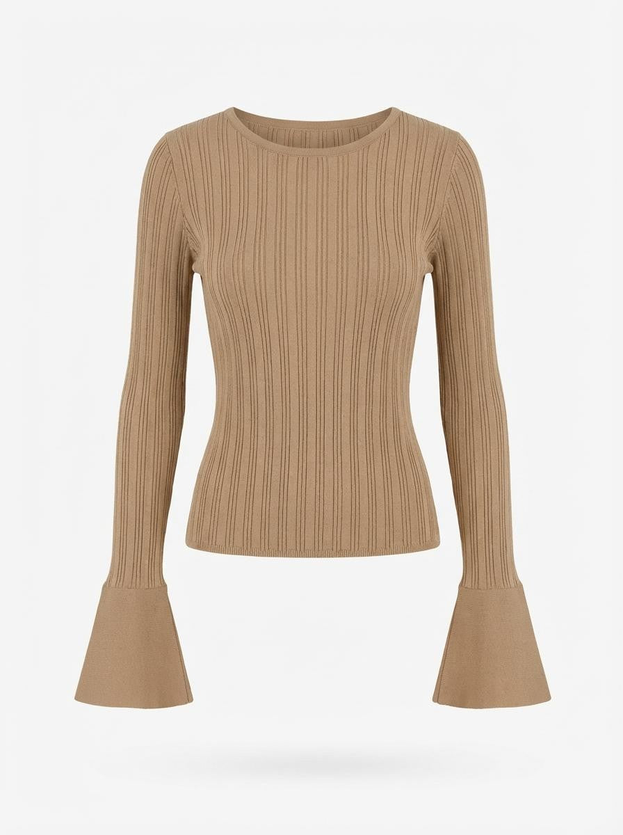 Maglia in viscosa a coste