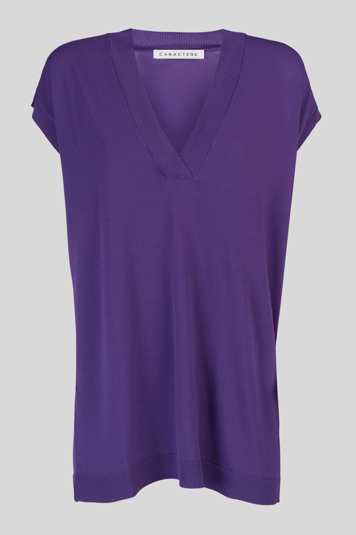 Maglia con profondo scollo a V