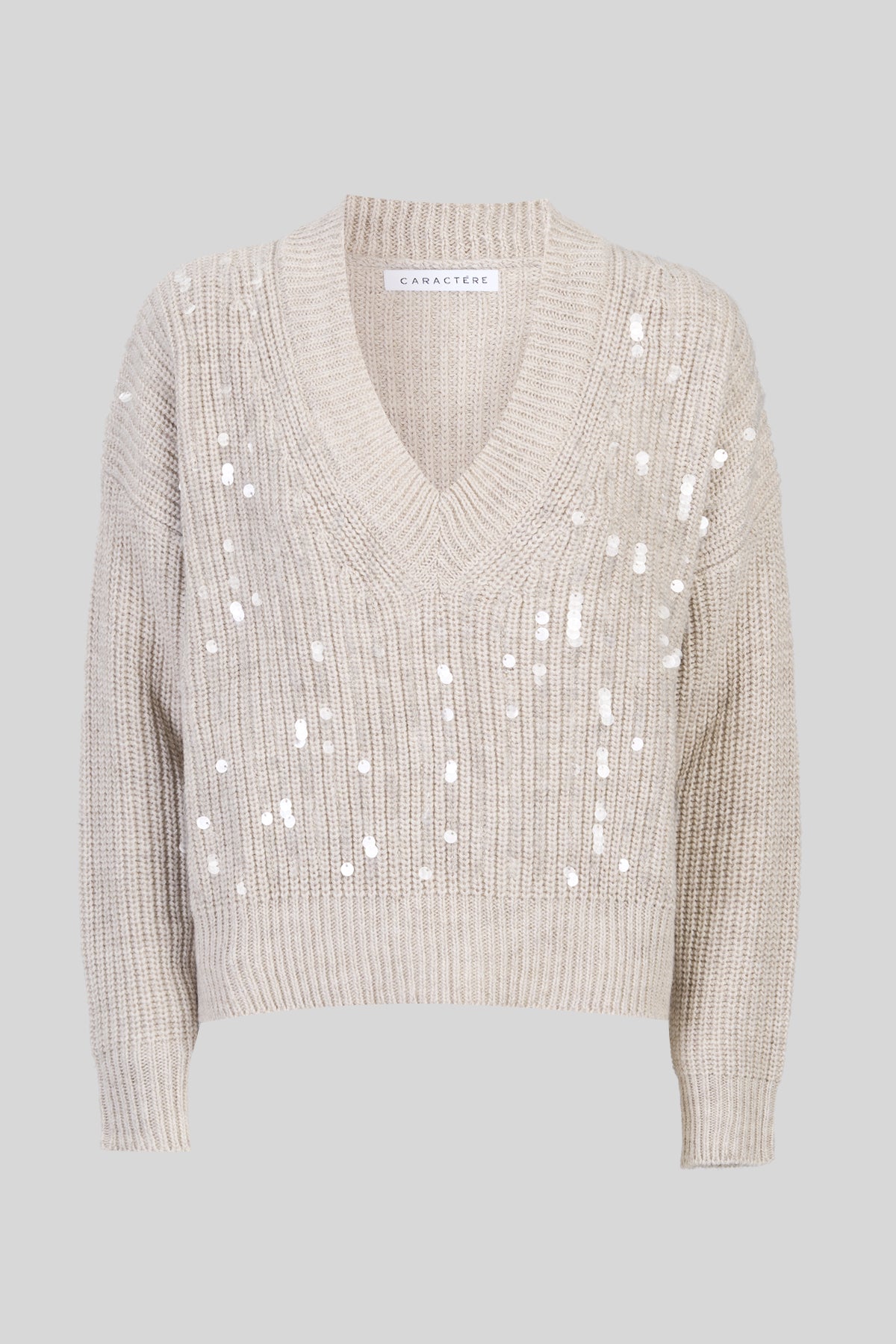 Maglia con paillettes