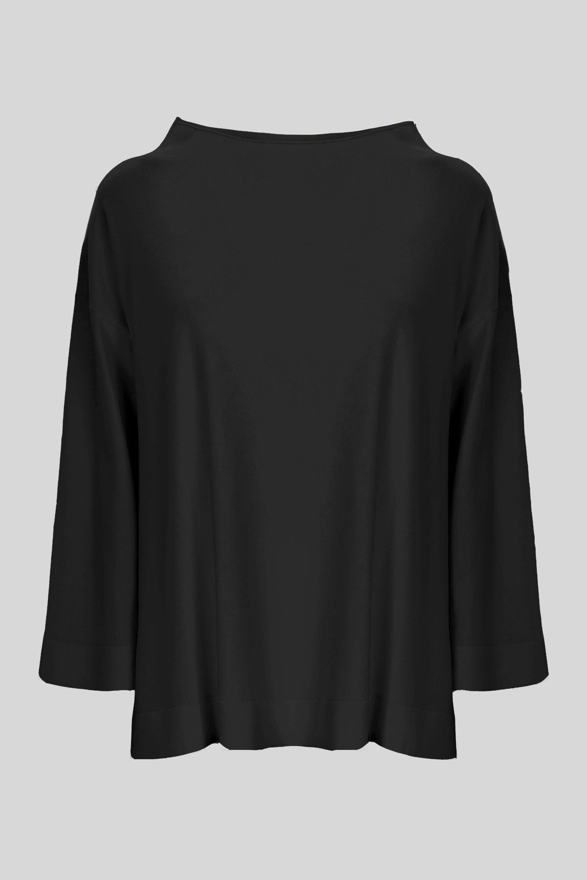 Maglia con scollo a barca