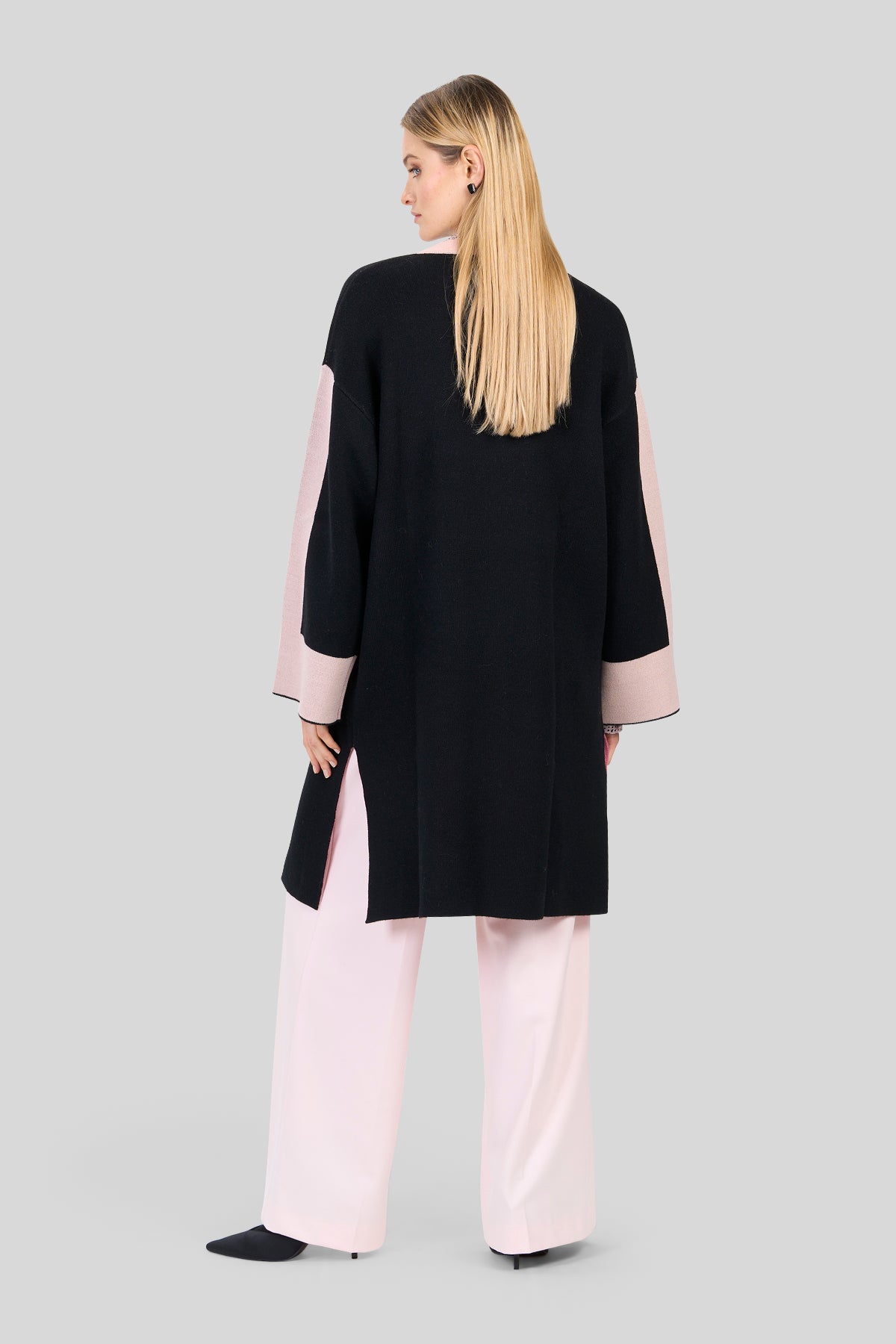 Cappotto in maglia double