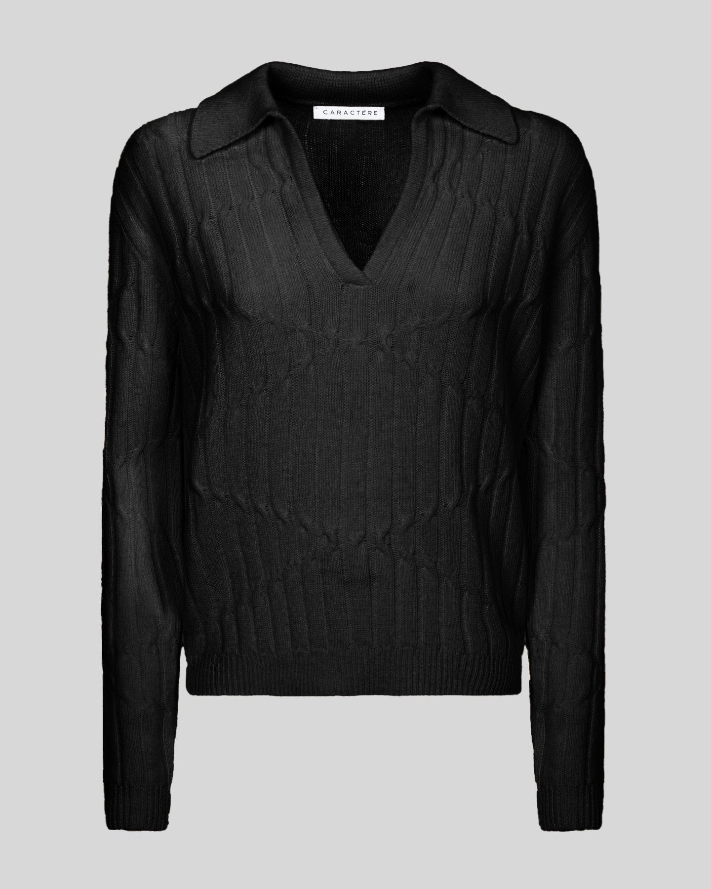 Polo in misto cashmere