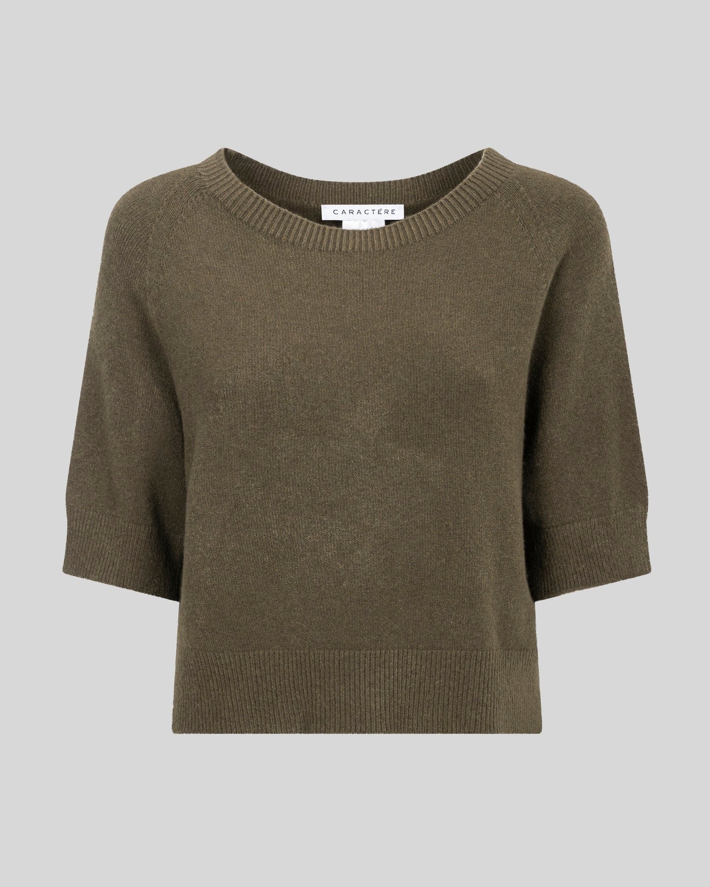 Maglia cropped a mezza manica