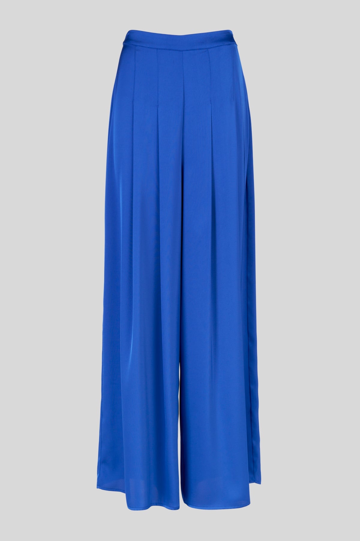 Pantaloni in raso a palazzo