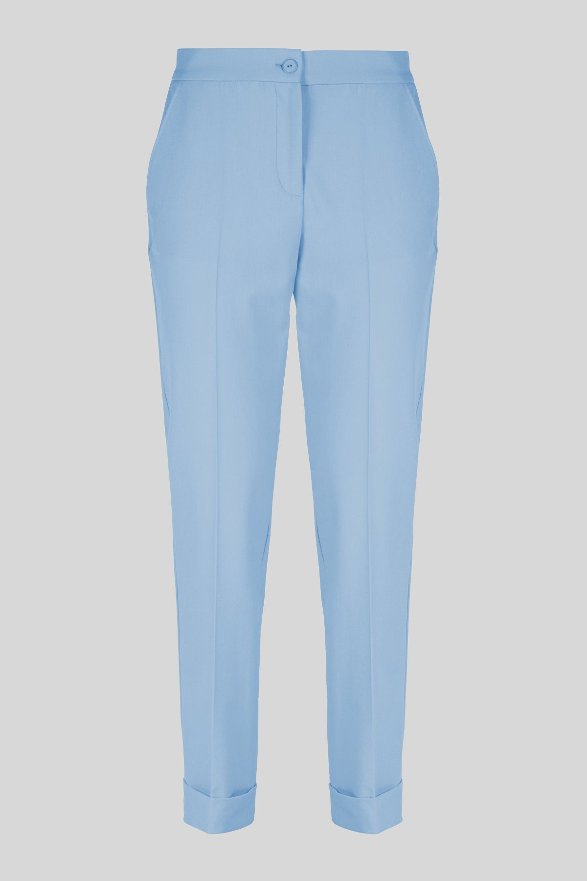 Pantaloni dalla linea chino in tela stretch