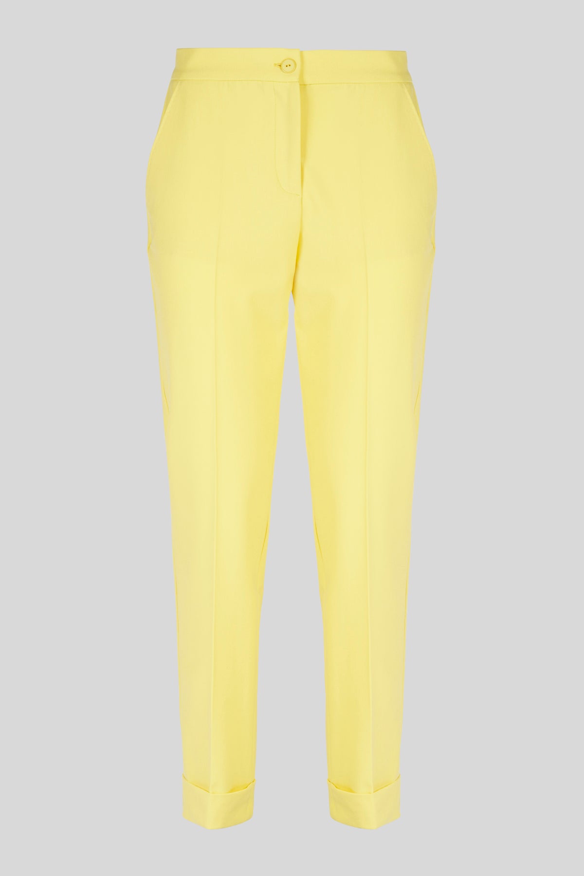 Pantaloni dalla linea chino in tela stretch